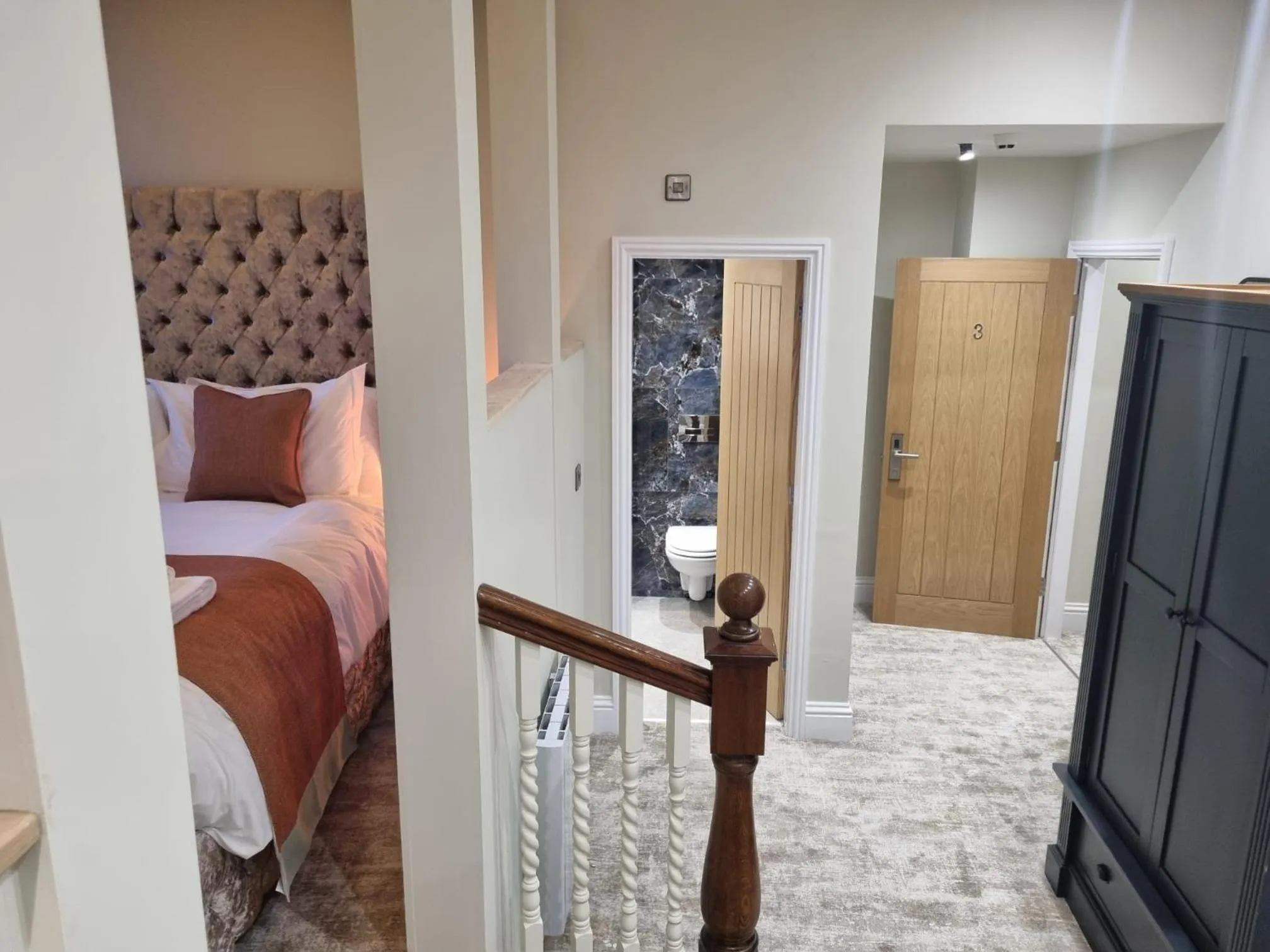 Bed in The Resolution Hotel