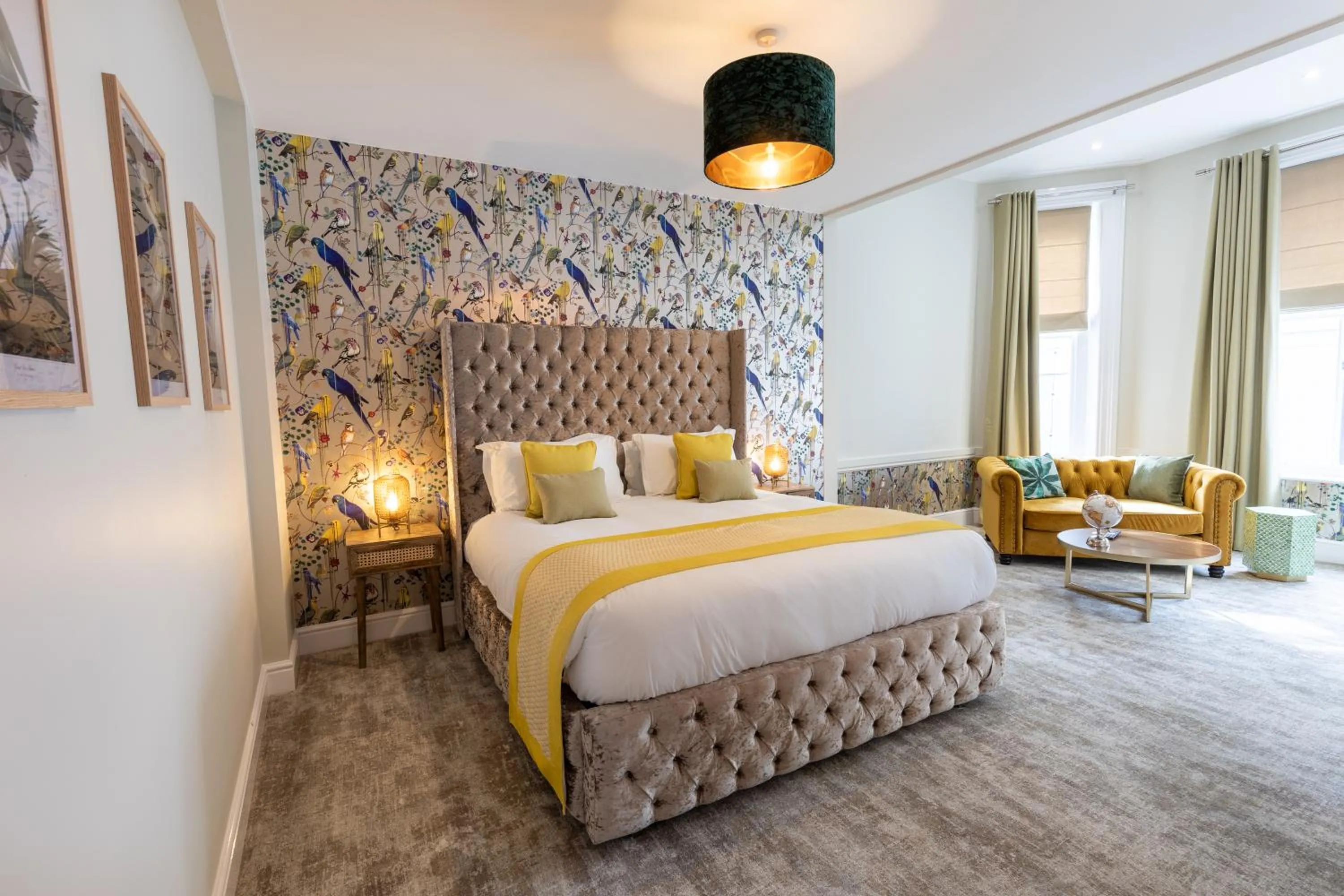 Bed in The Resolution Hotel