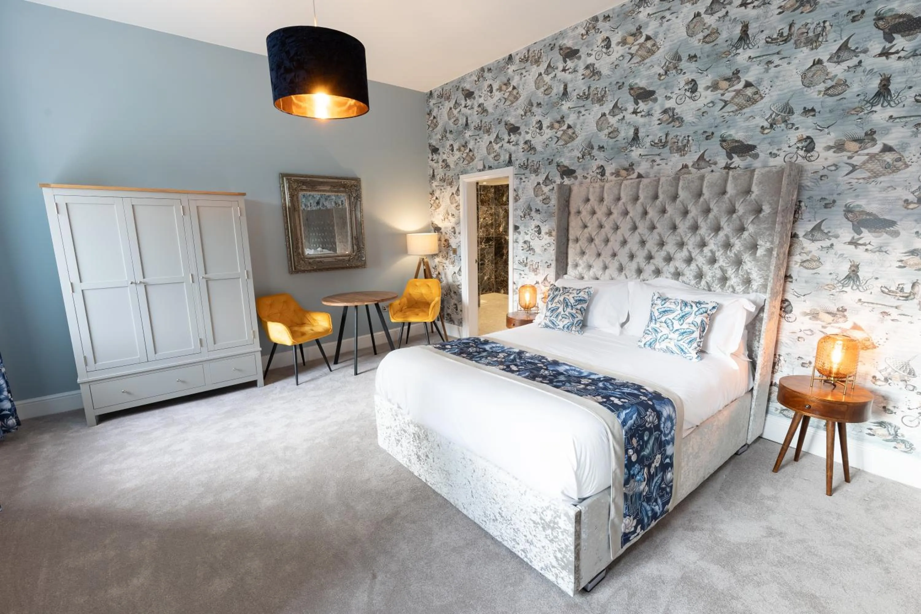 Bed in The Resolution Hotel