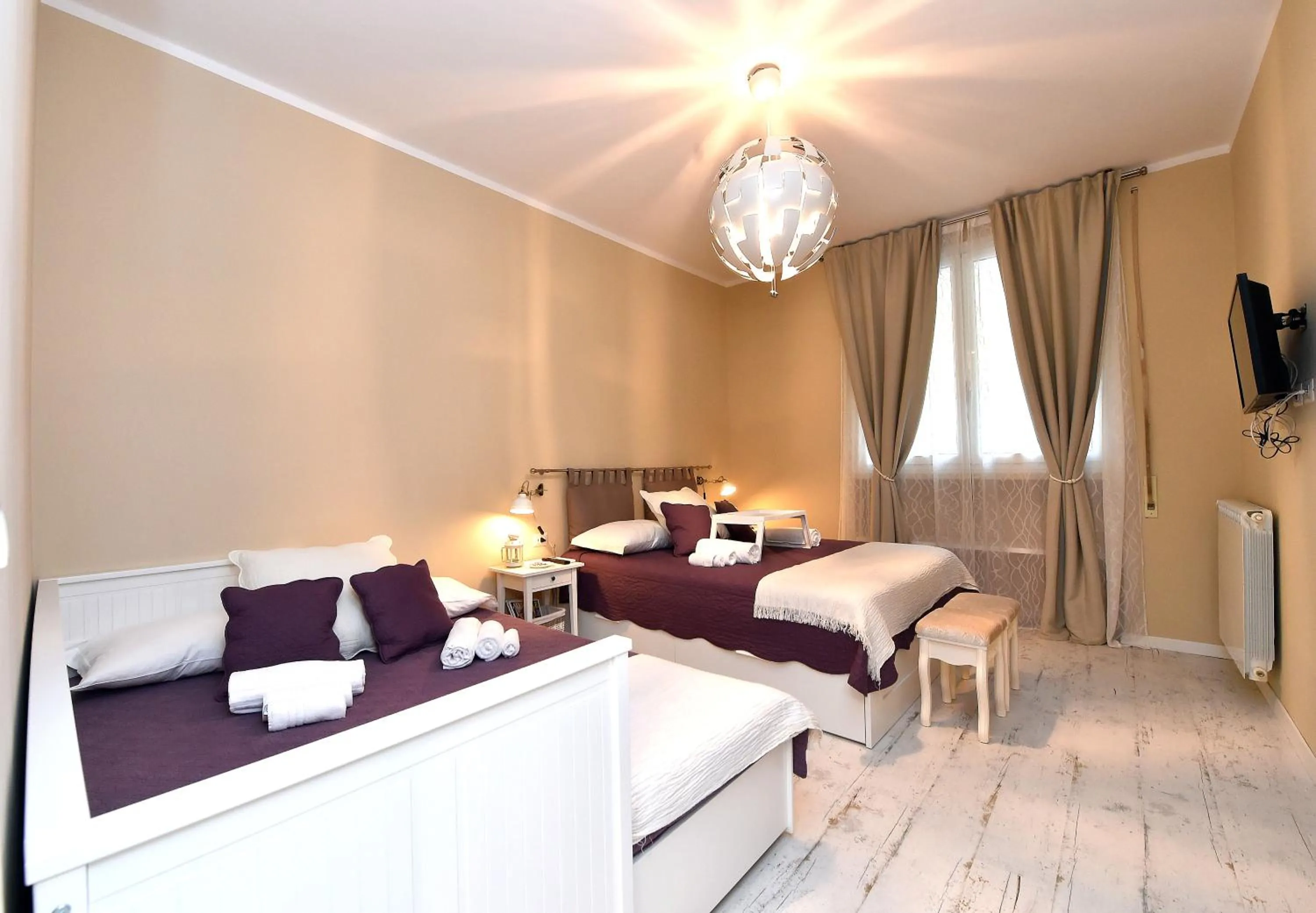 Bedroom, Bed in Jubilee 3 Luxury apartment in Rome Vatican