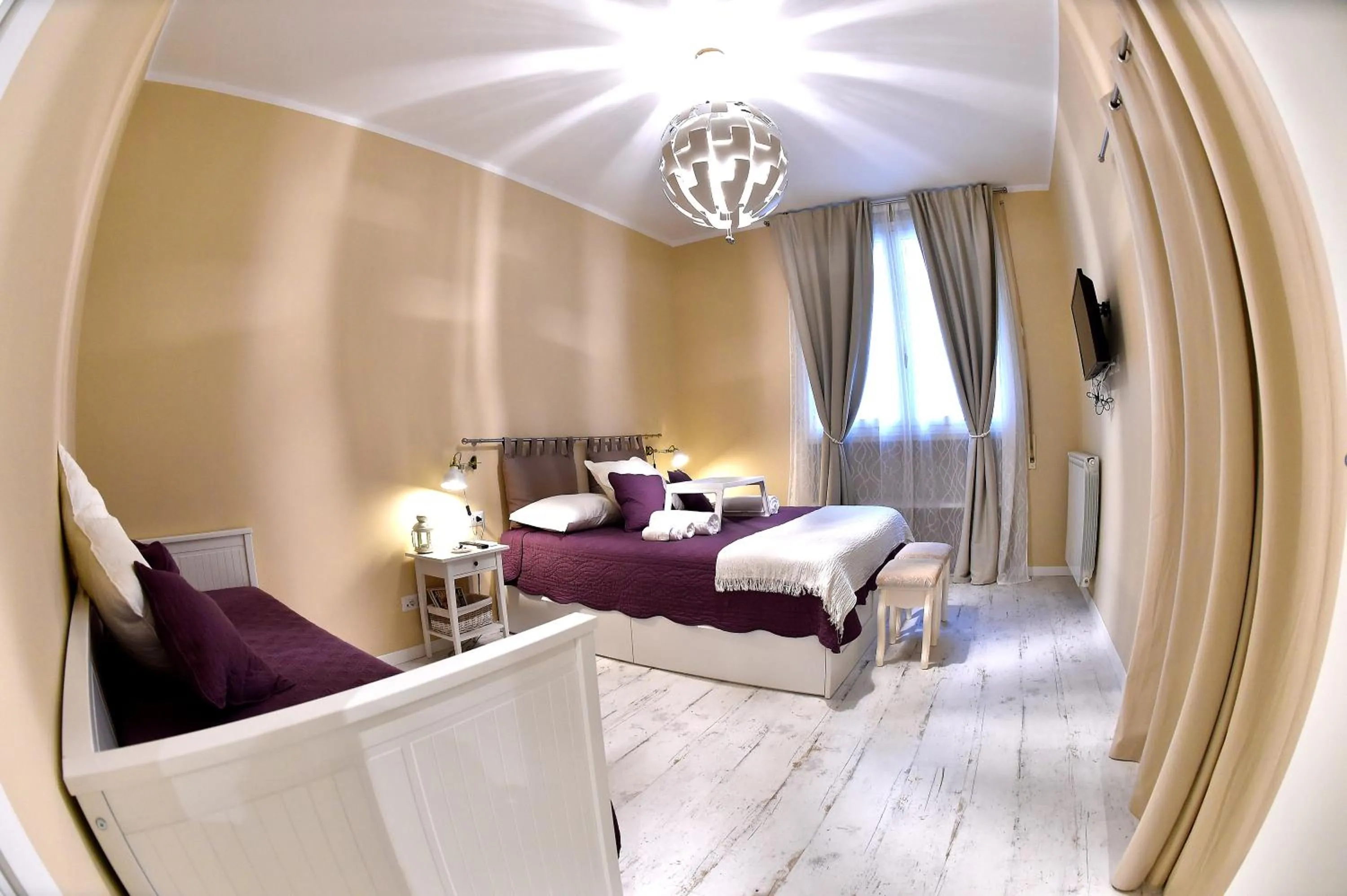 Bedroom, Bed in Jubilee 3 Luxury apartment in Rome Vatican