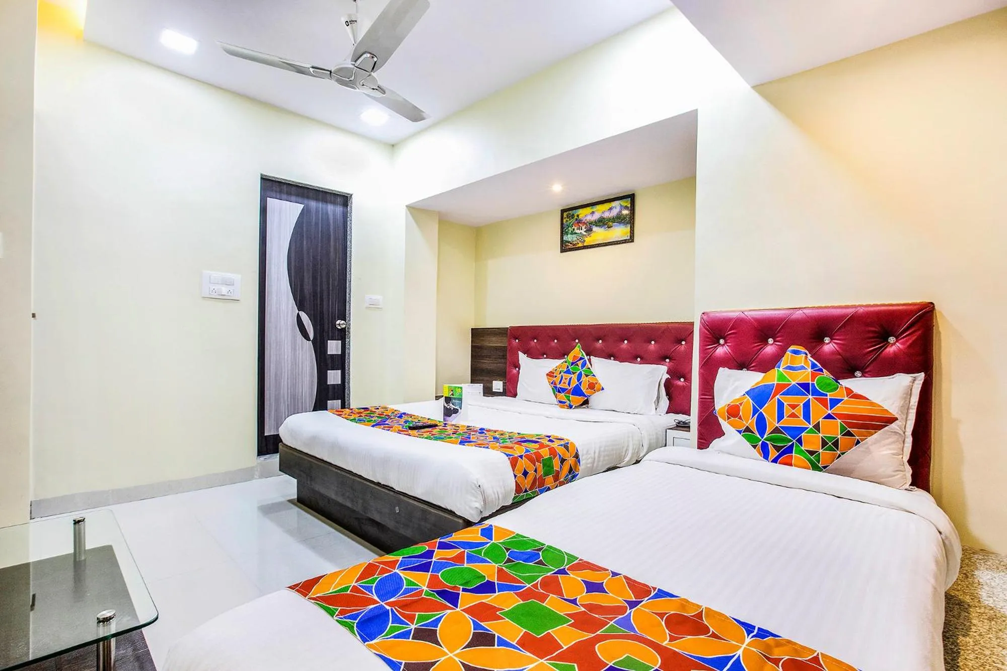 Bedroom, Bed in FabExpress The Grand Kohinoor - Behind APMC