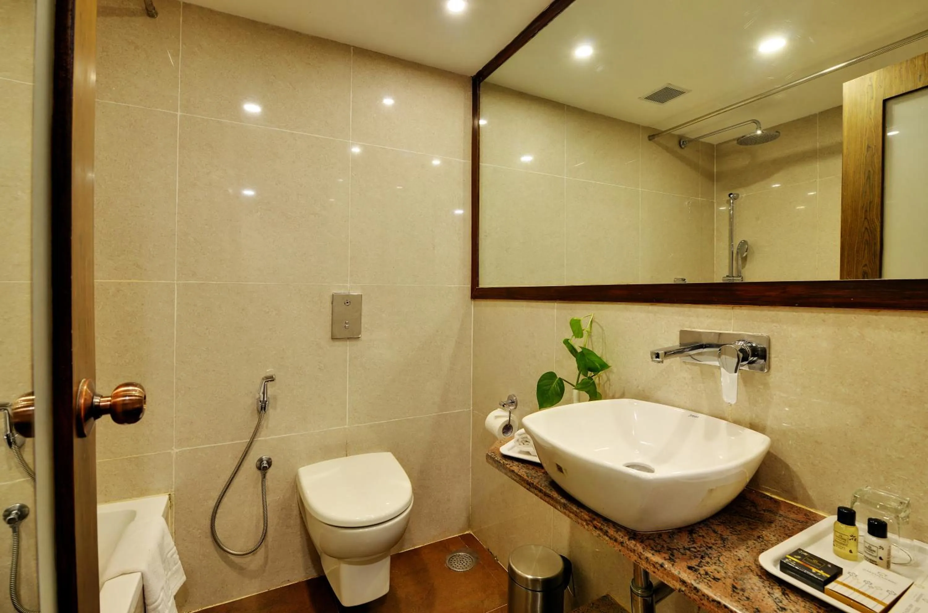 Bathroom in Hotel Ramanashree Richmond