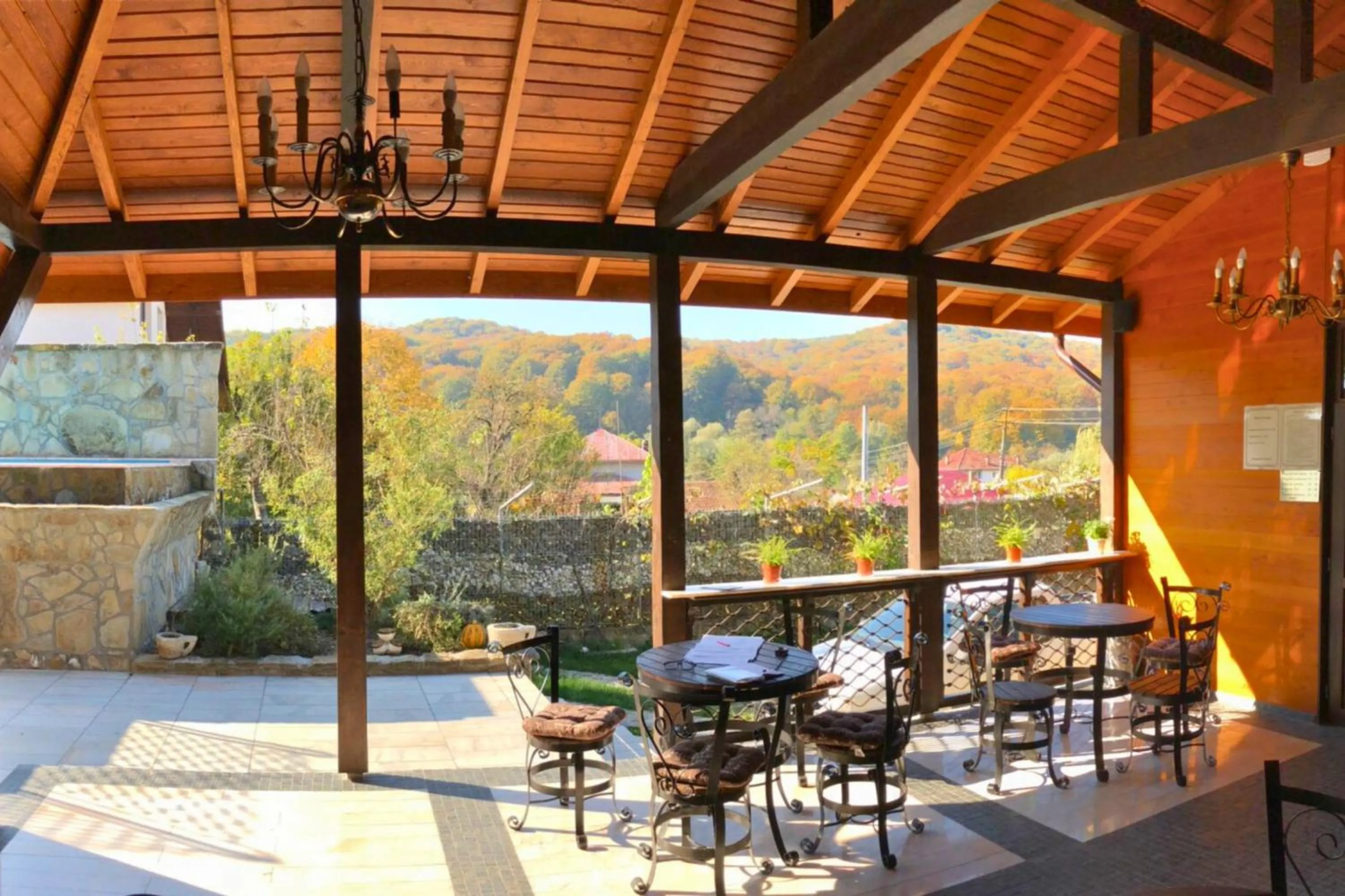 Balcony/Terrace in Felix Pension