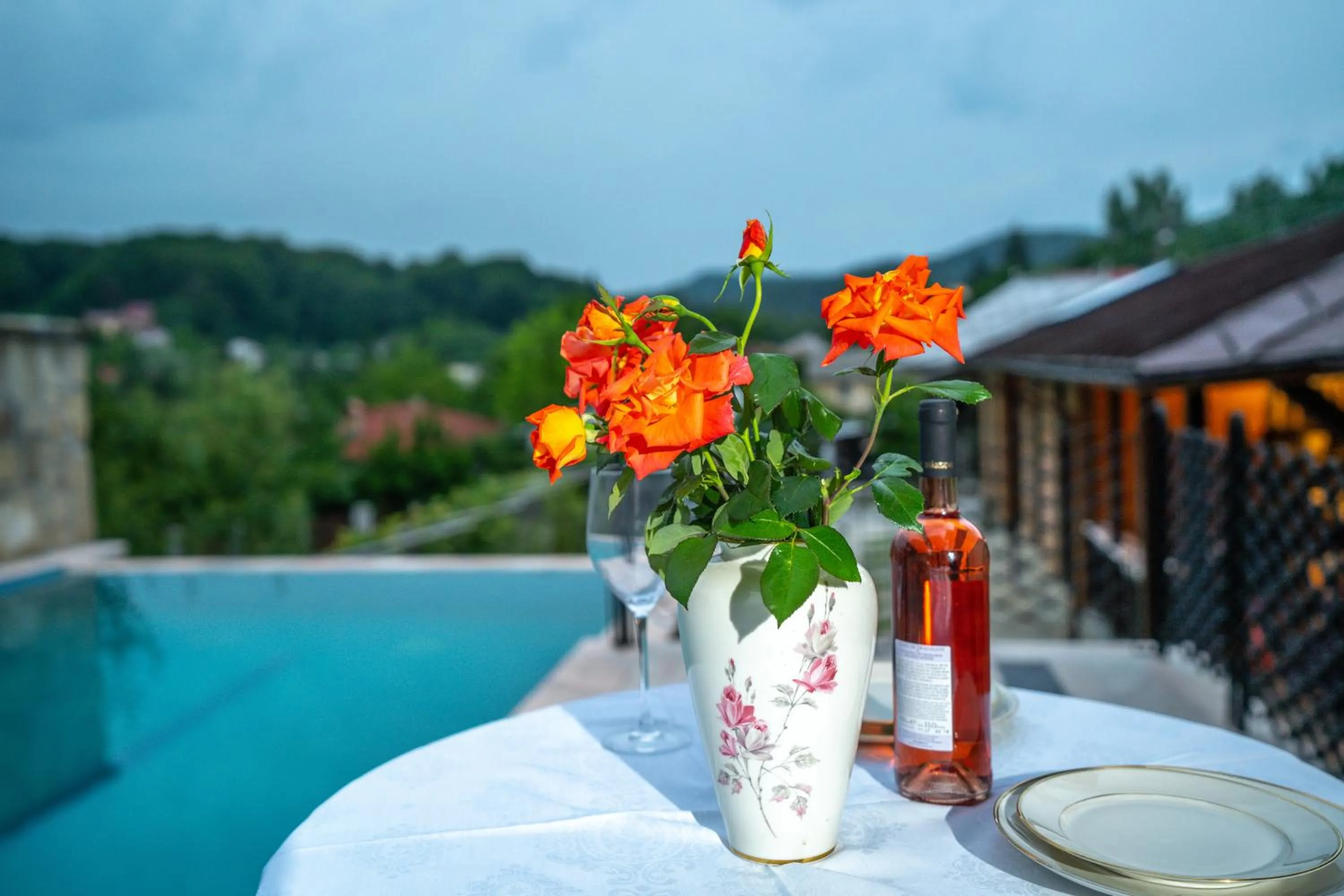 View (from property/room) in Felix Pension