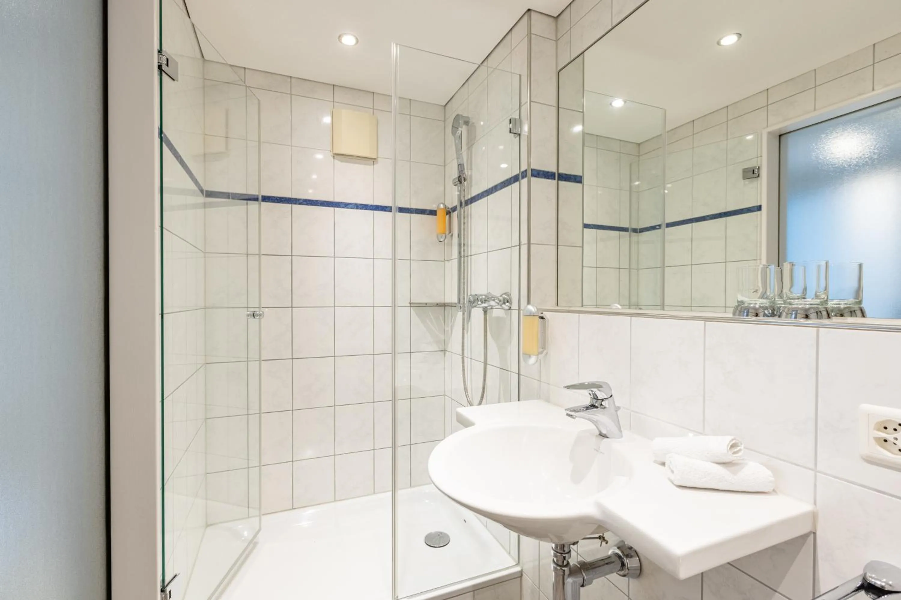 Bathroom in Hotel Flamatt