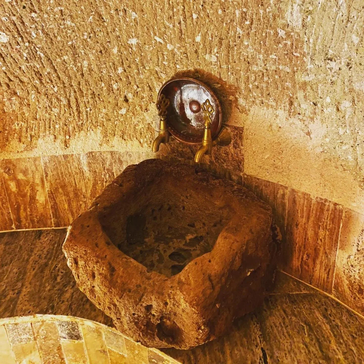 Bathroom in Cappadocia Cave House