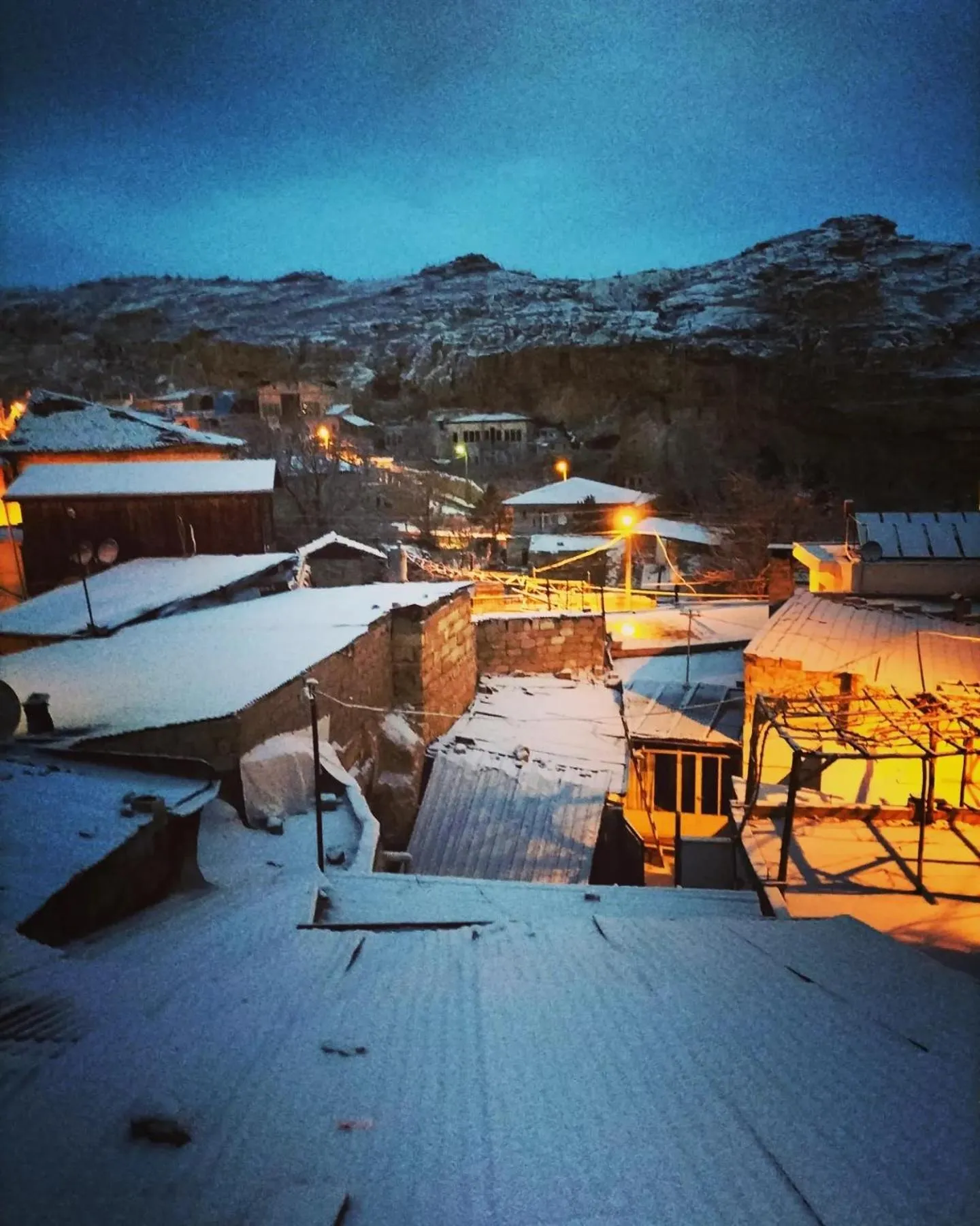 Street view in Cappadocia Cave House