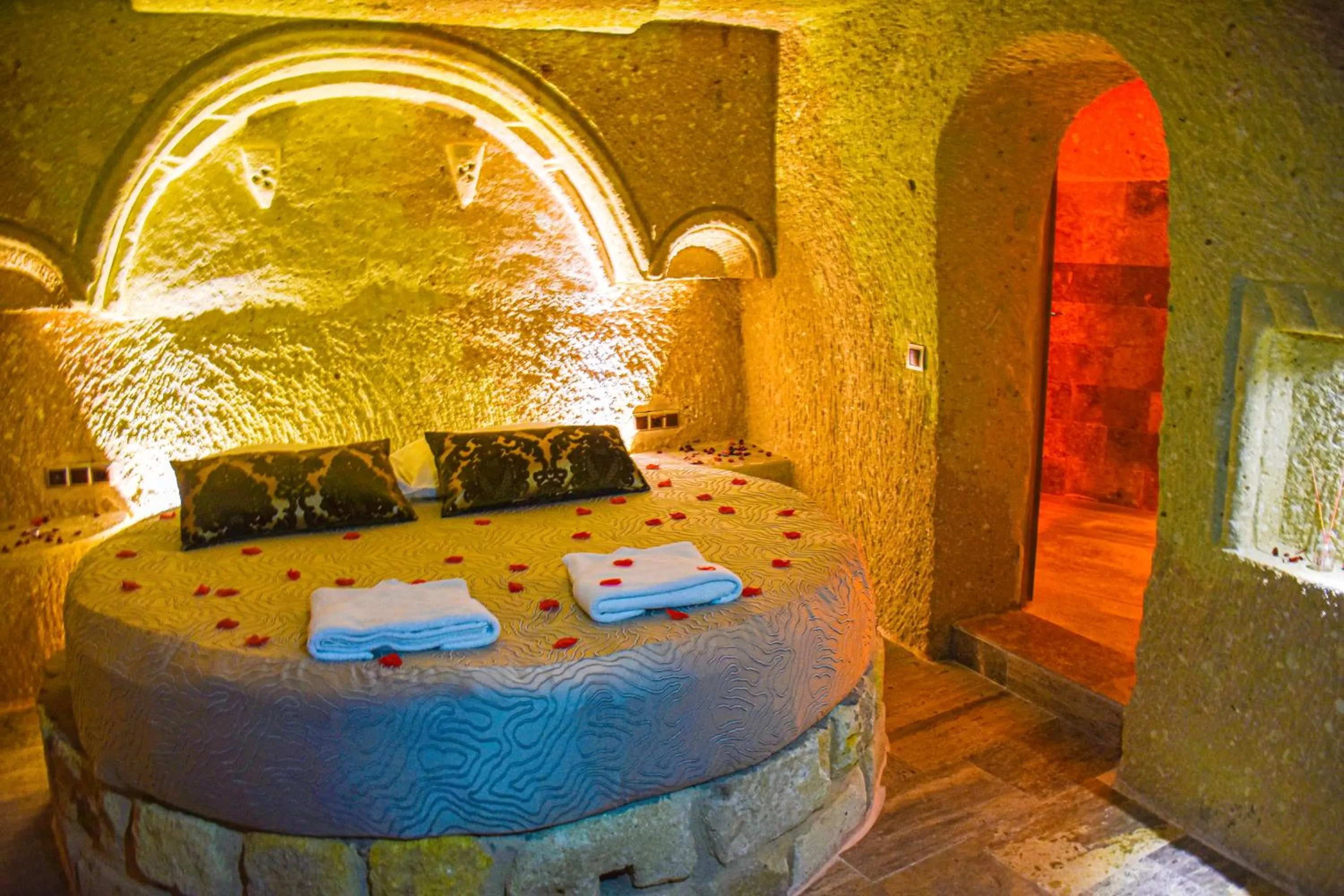 Bedroom in Cappadocia Cave House