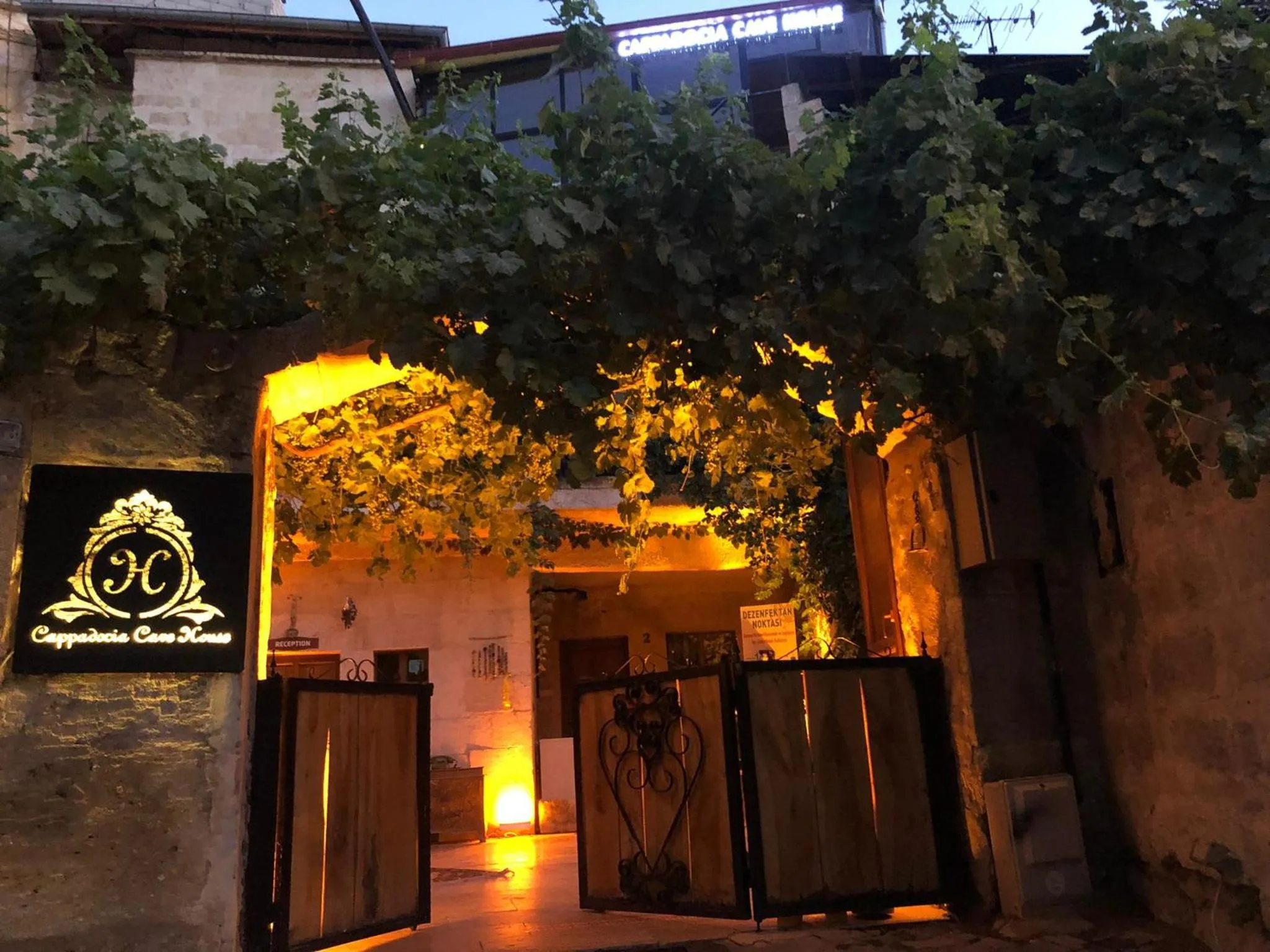 Facade/entrance in Cappadocia Cave House
