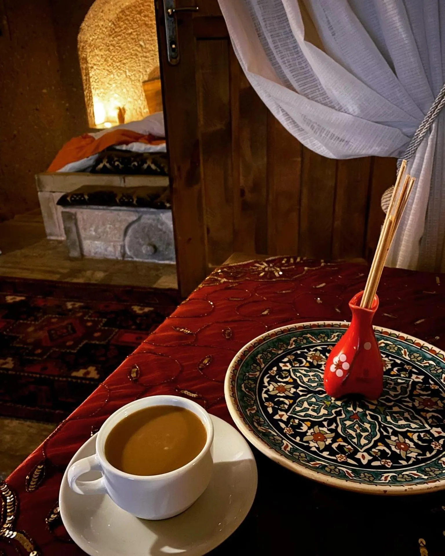 Coffee/tea facilities in Cappadocia Cave House