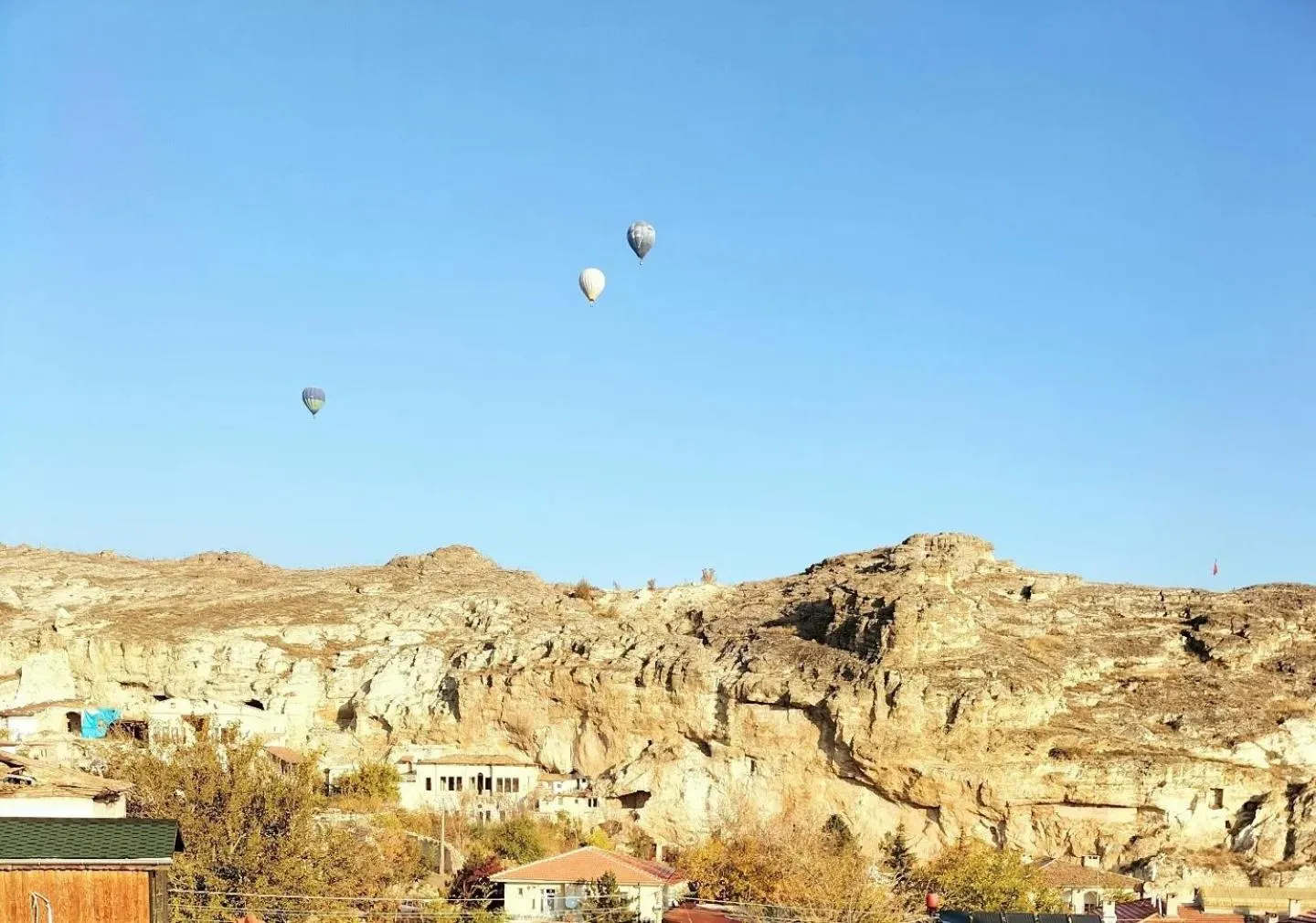 Street view in Cappadocia Cave House