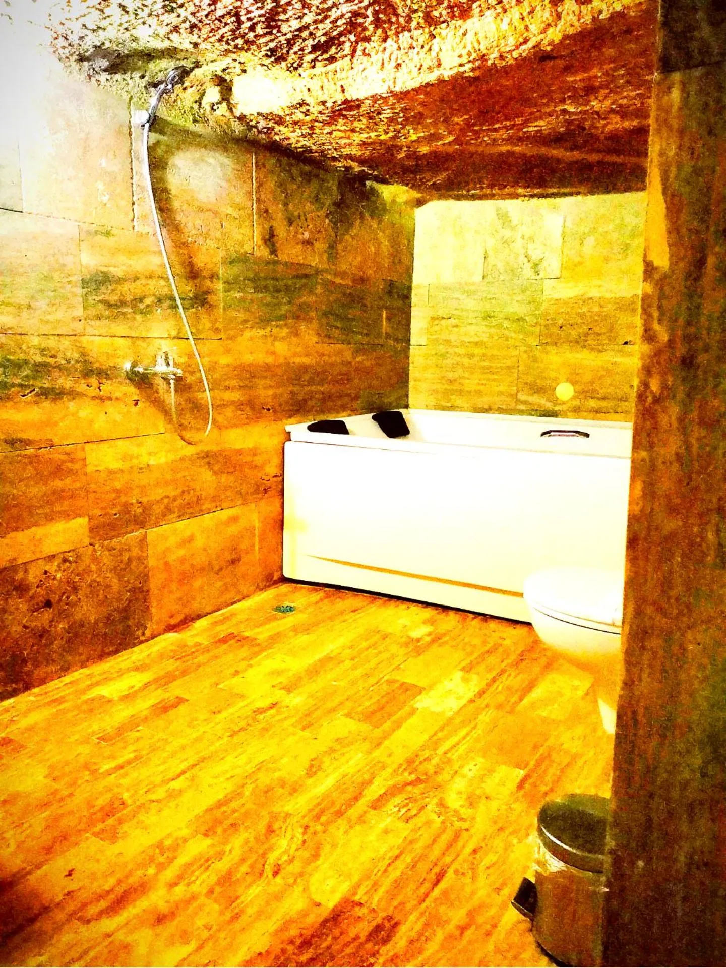 Bath in Cappadocia Cave House