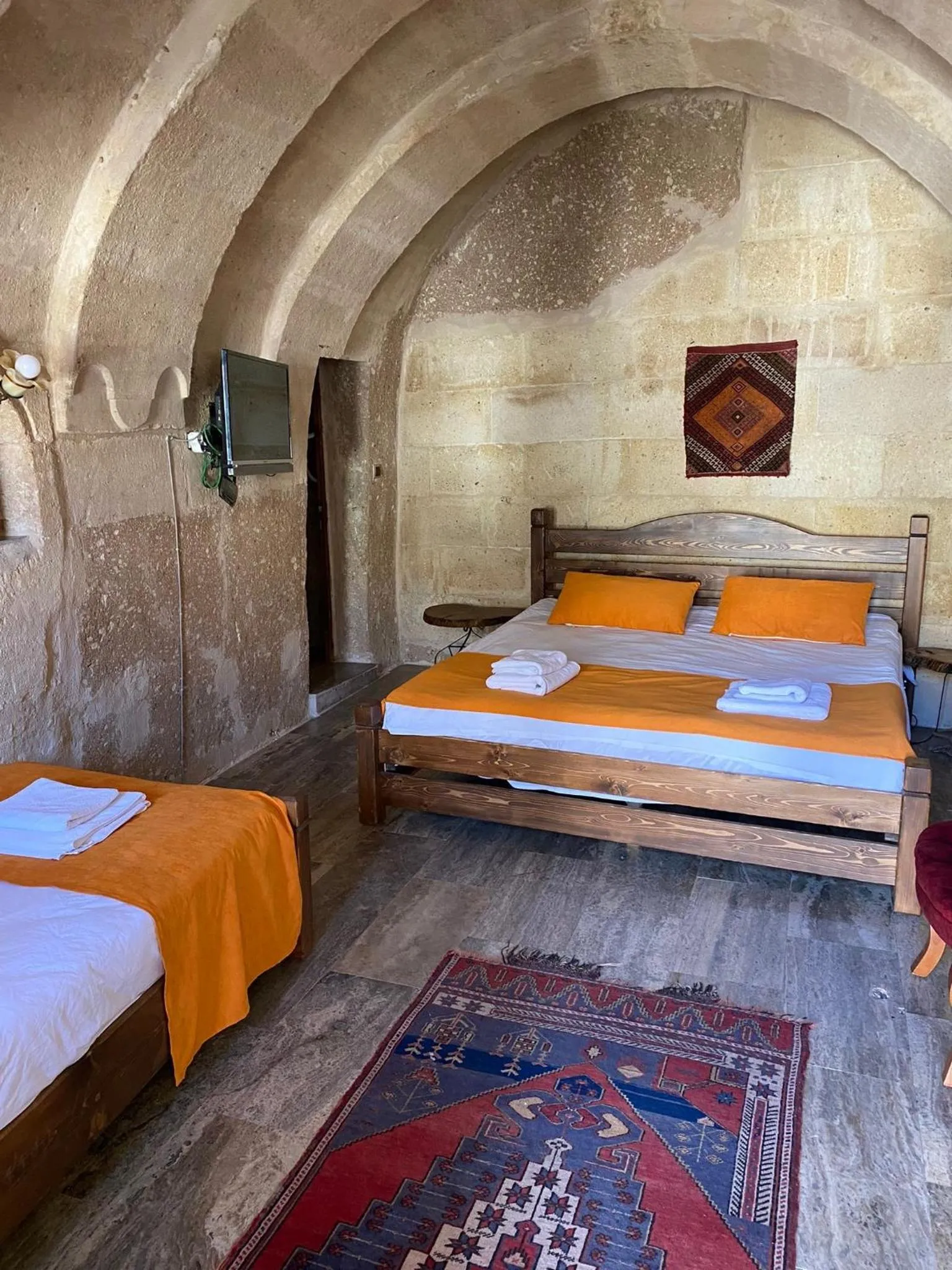 Bedroom in Cappadocia Cave House