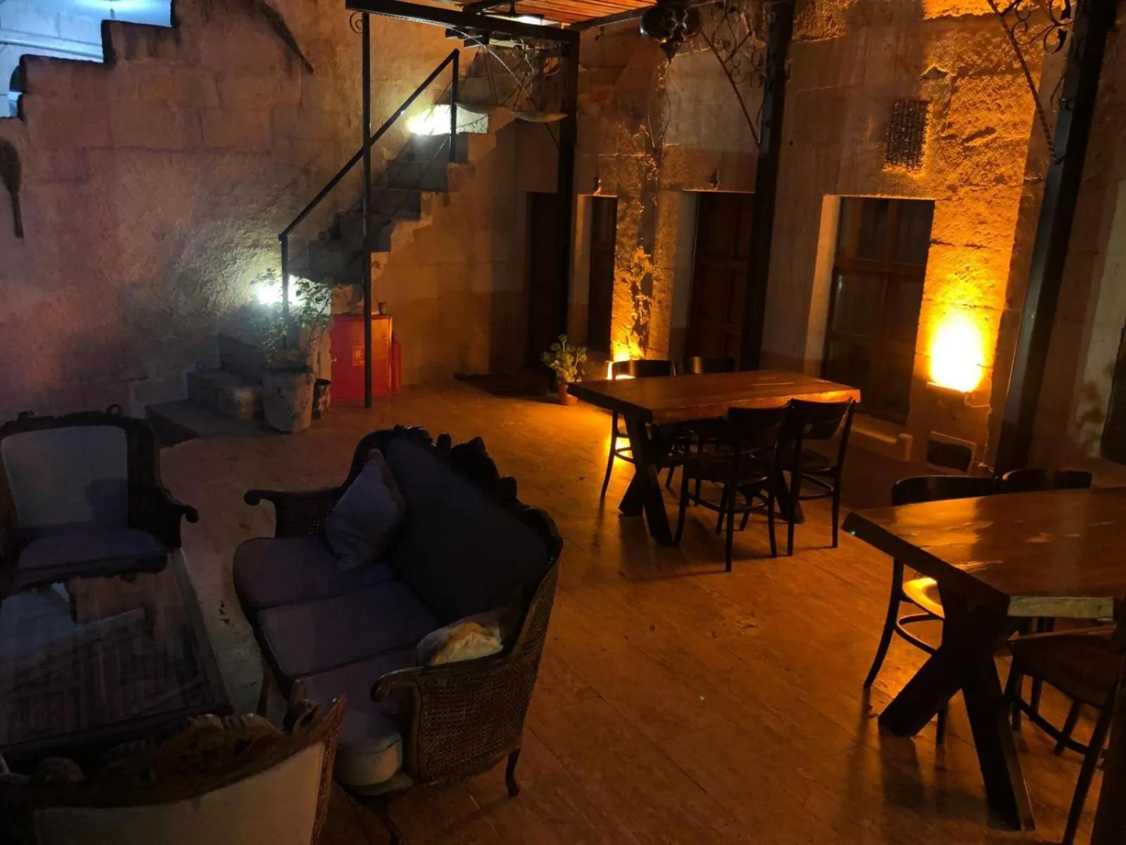 Patio in Cappadocia Cave House