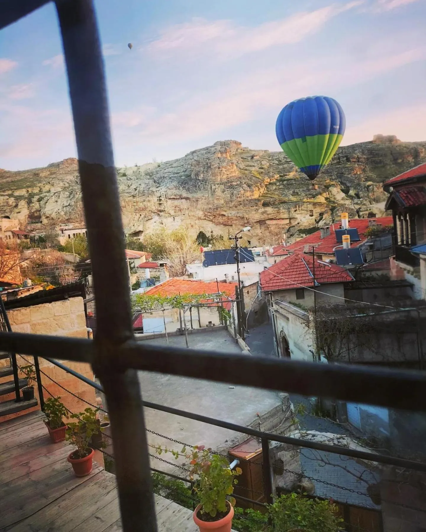Street view in Cappadocia Cave House