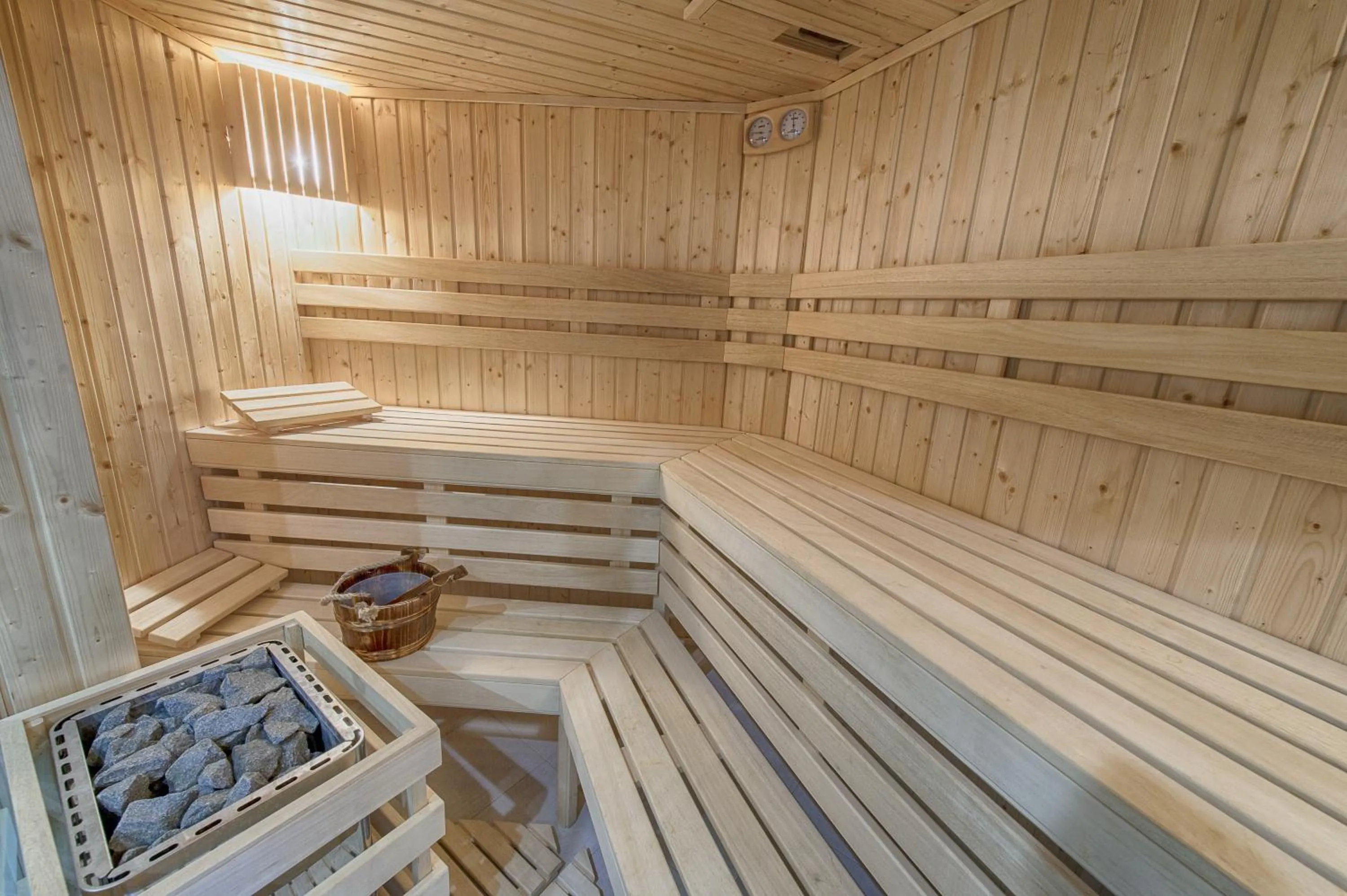 Sauna in Hotel Lazur SPA & Conference