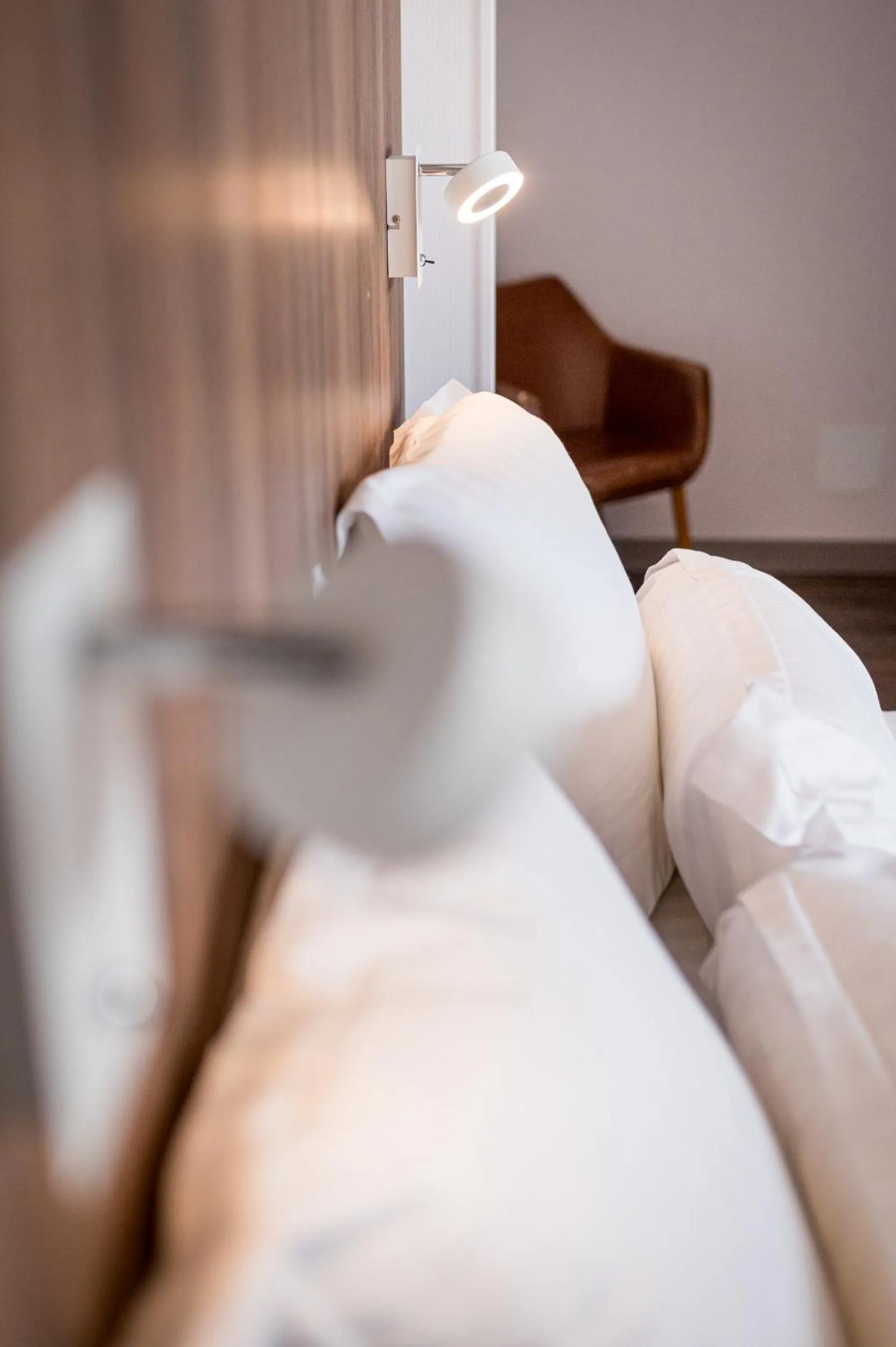 Bed in Saint Aubin Logis Hôtel & Restaurant