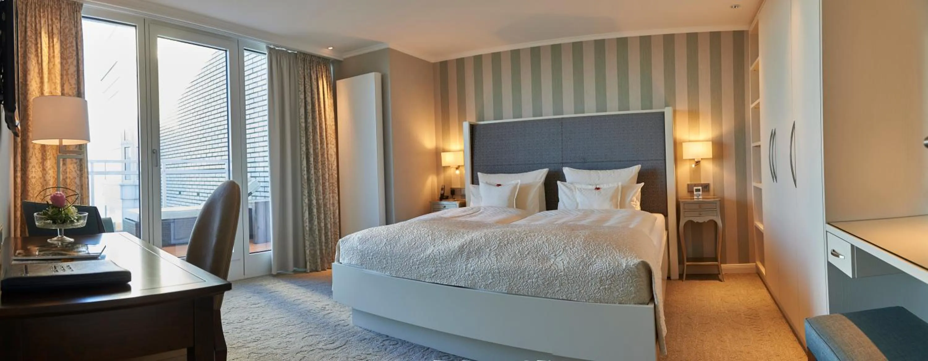 Bed in Badhotel Sternhagen