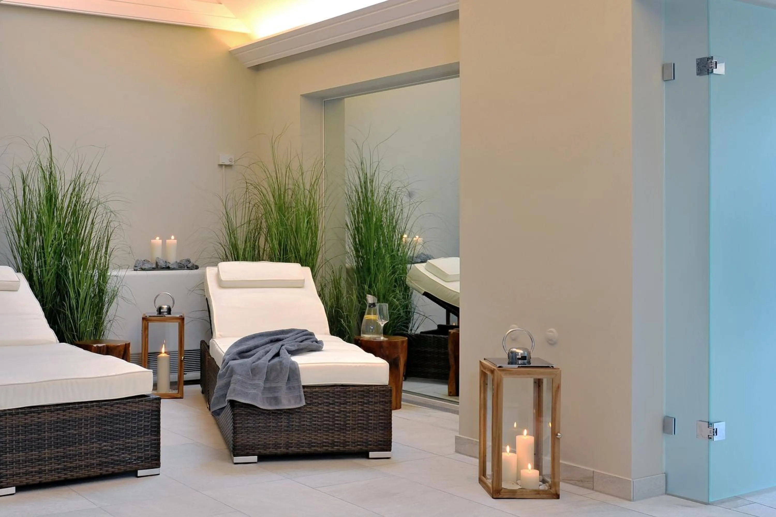Spa and wellness centre/facilities in Badhotel Sternhagen