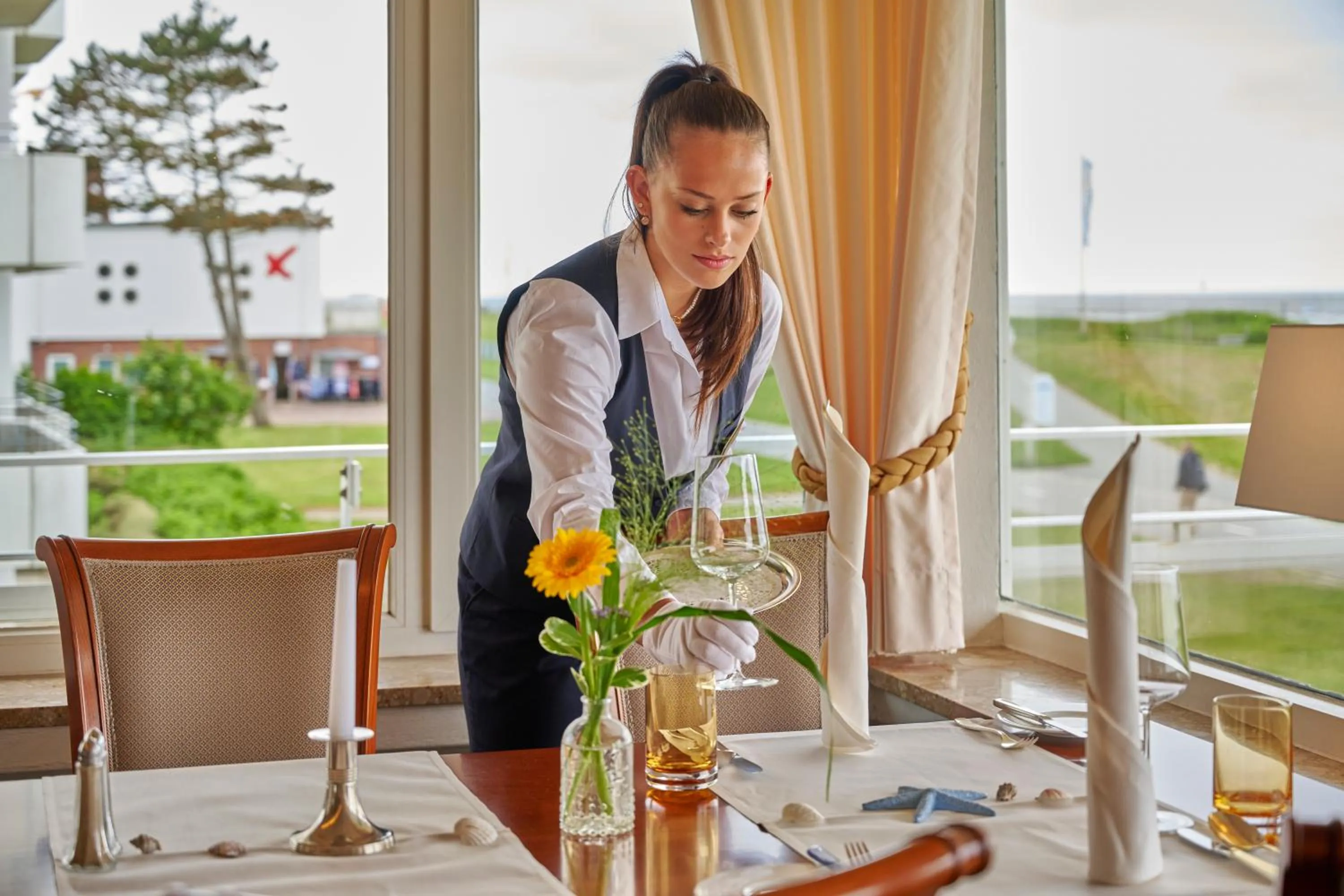 Restaurant/places to eat in Badhotel Sternhagen