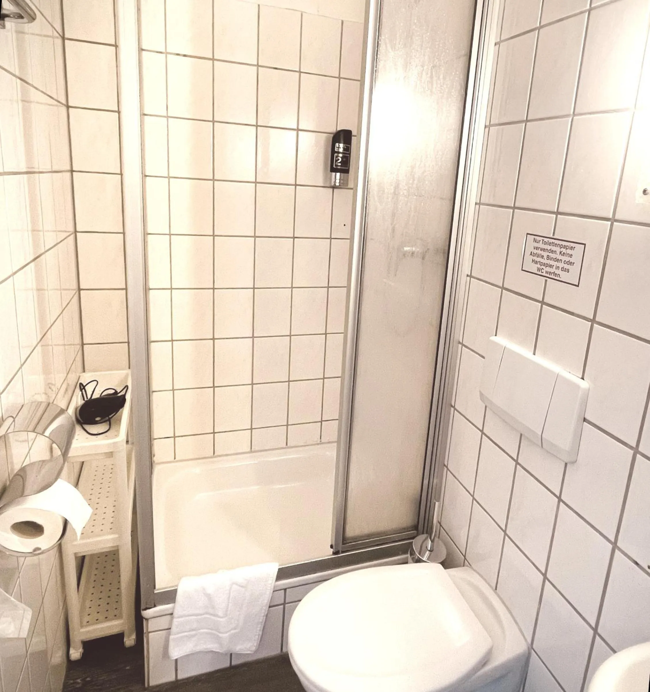 Shower in Berghotel HARZ