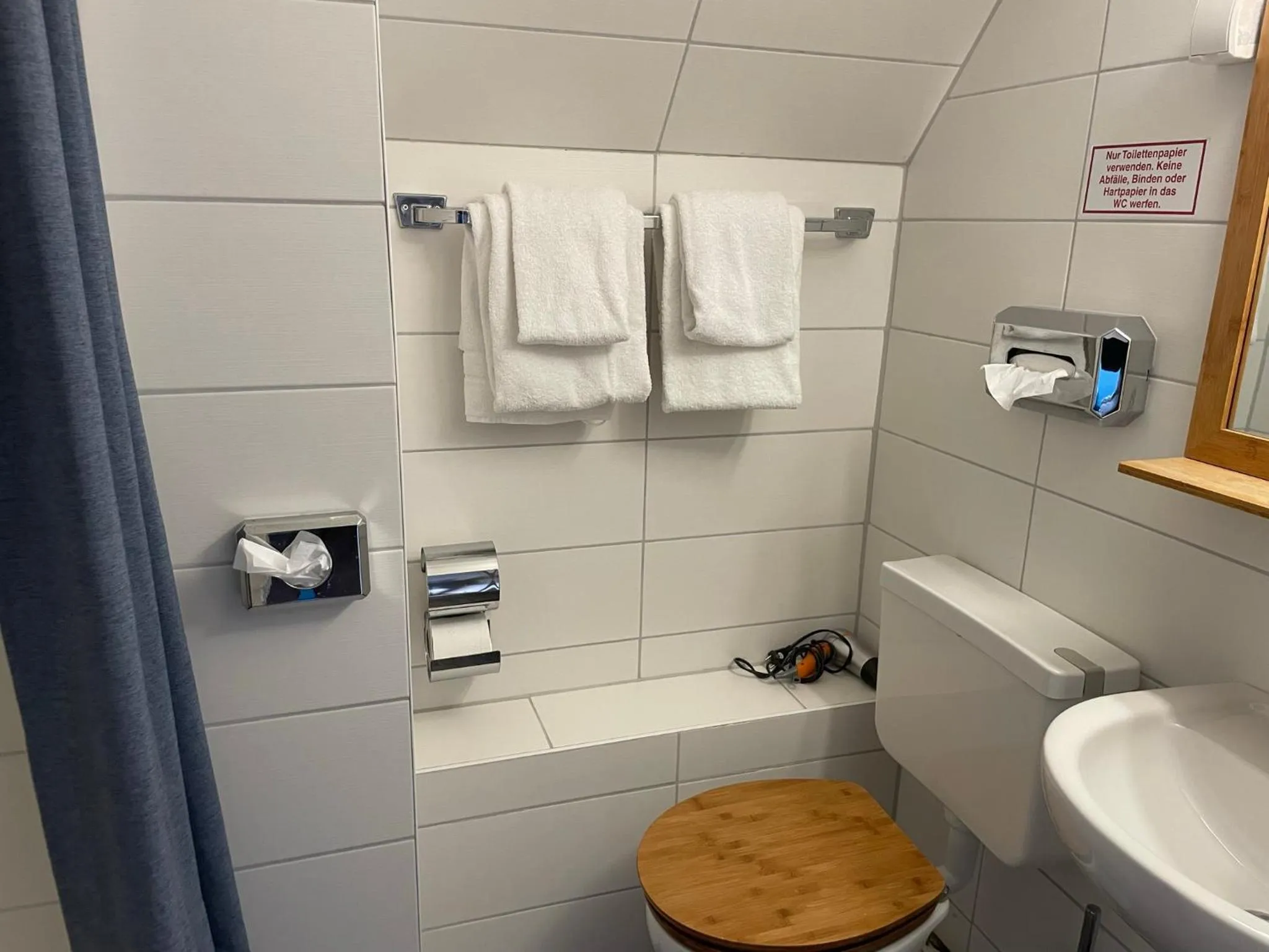 Bathroom in Berghotel HARZ