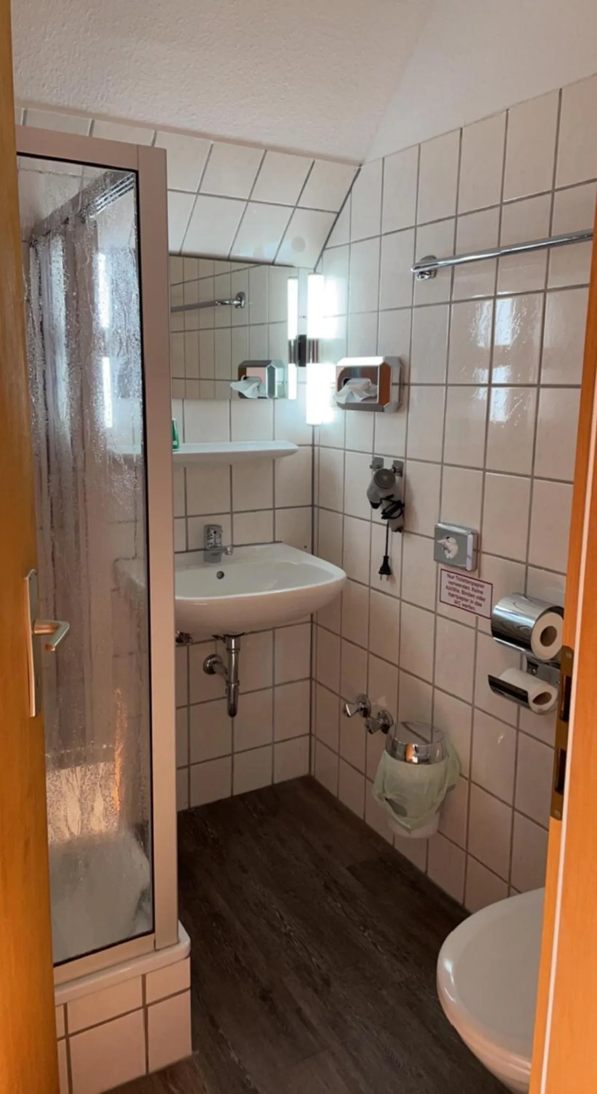 Shower in Berghotel HARZ