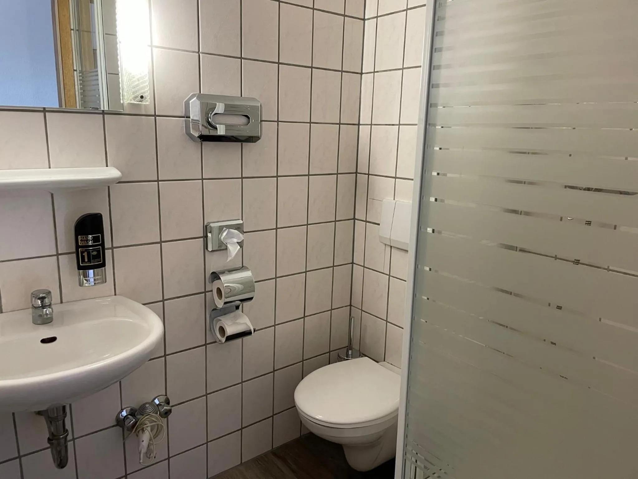 Bathroom in Berghotel HARZ