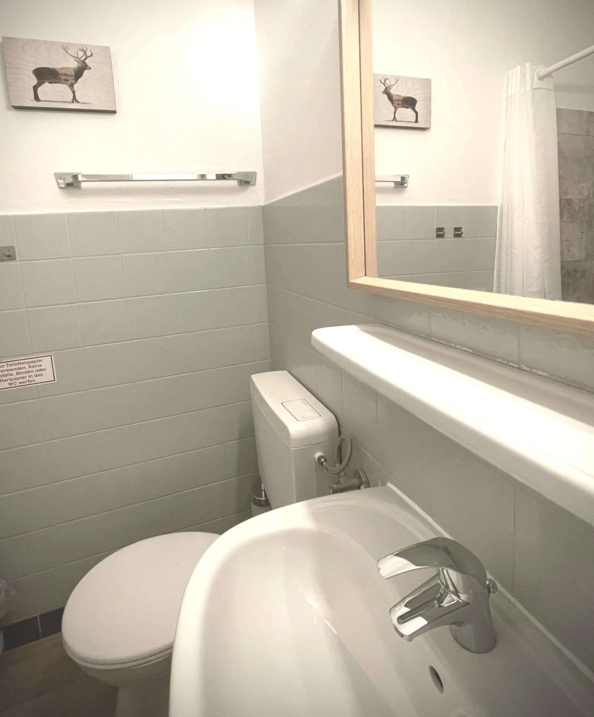 Toilet in Berghotel HARZ