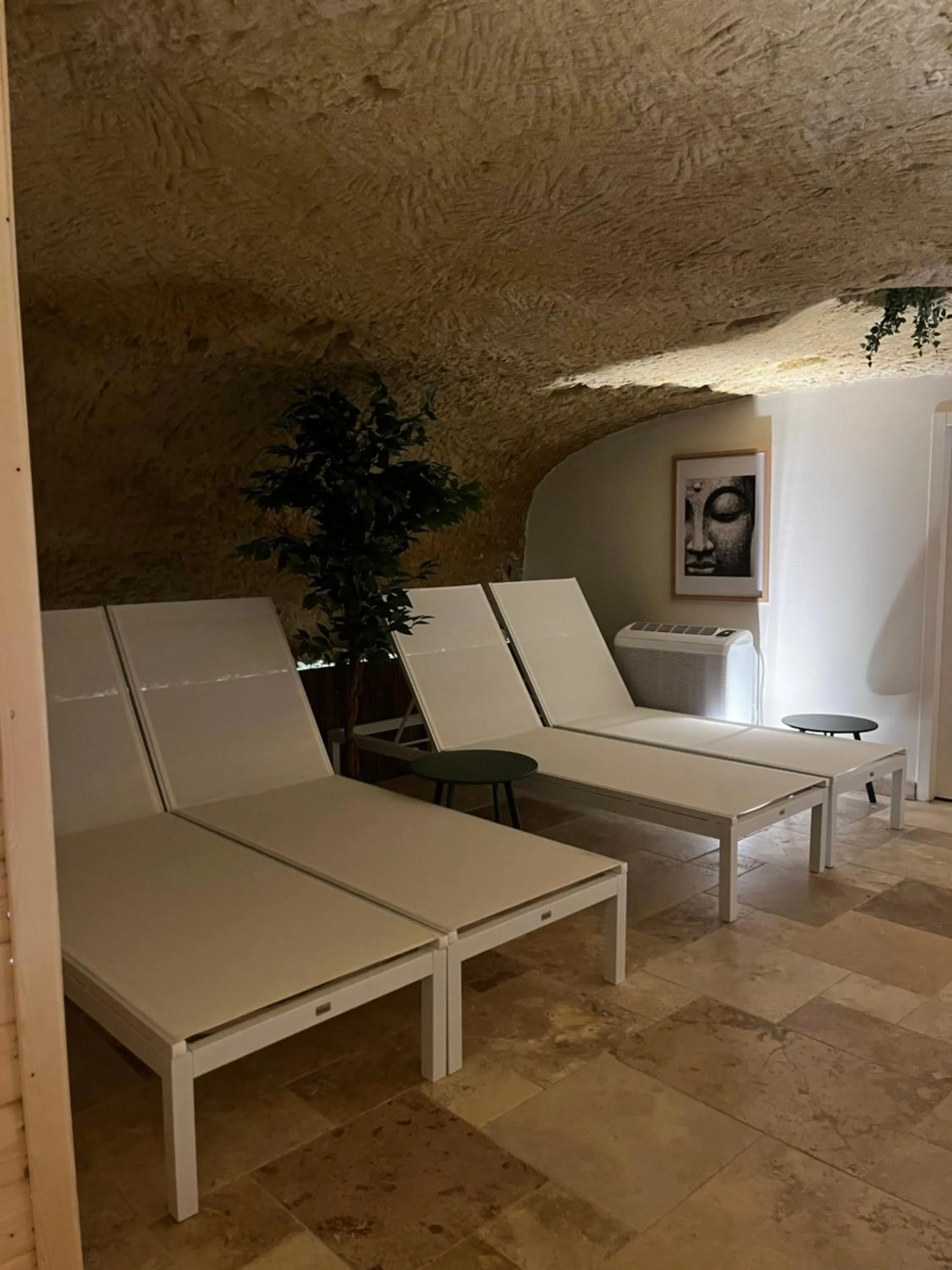 Spa and wellness centre/facilities in Hôtel-Restaurant-Chambre Insolite Spa - Le XII de Luynes