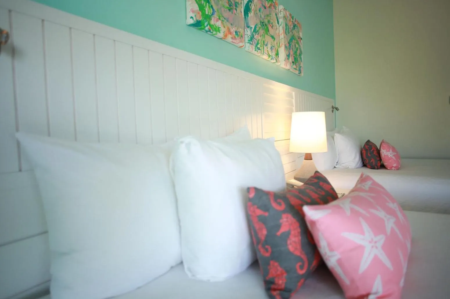 Bed in Pelican Bay Hotel