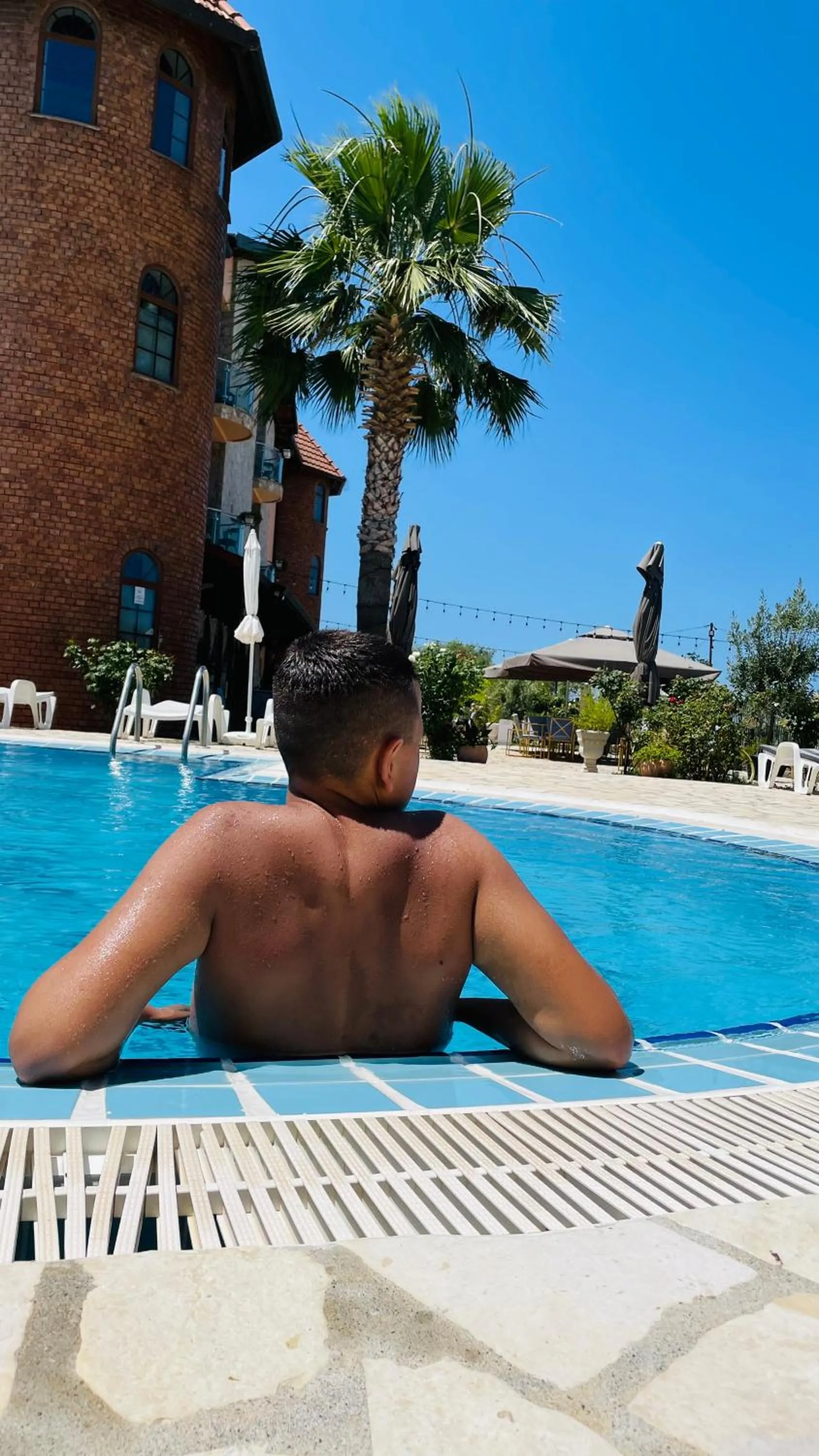 Pool view in Rambuje Resort