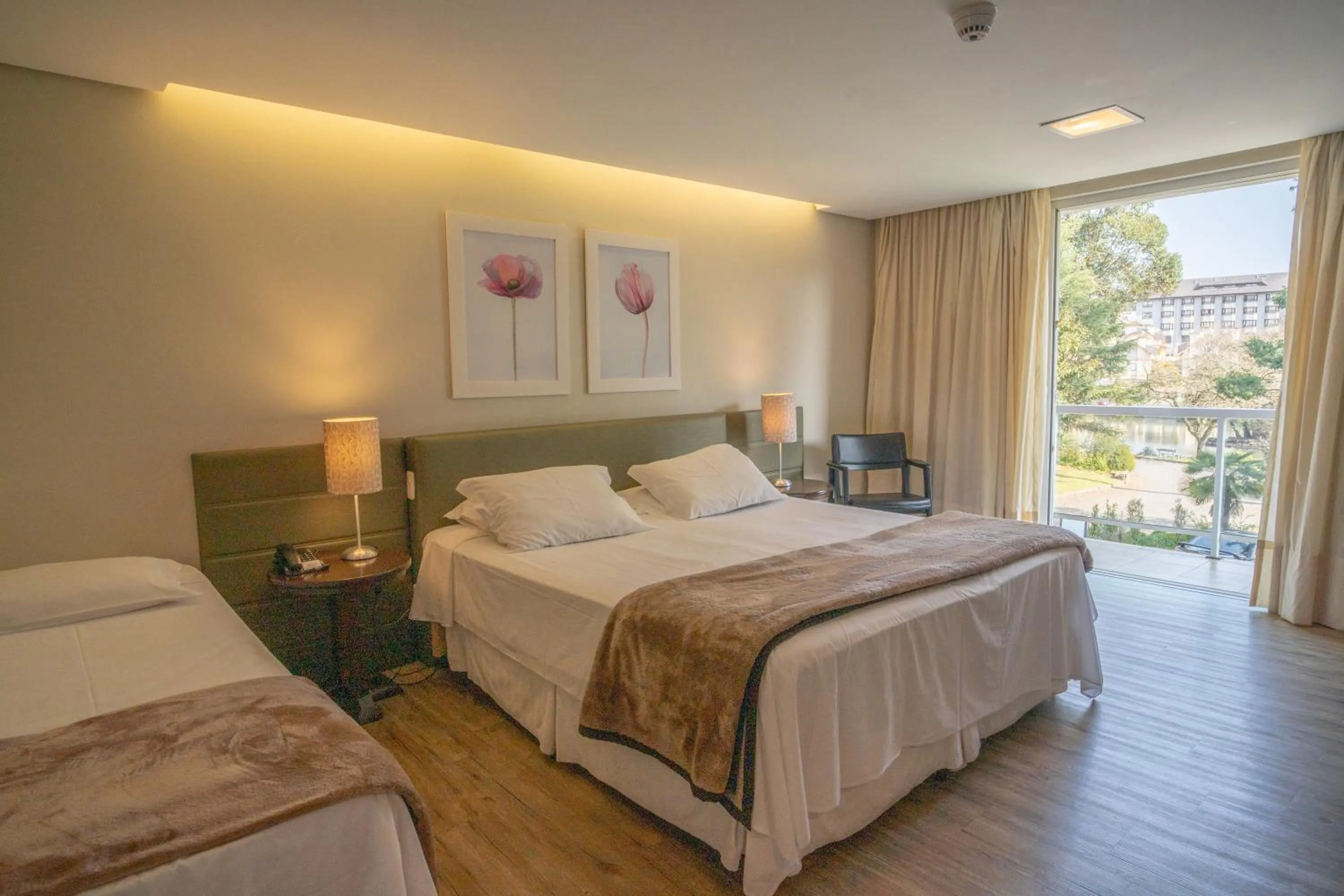 Bed in Grande Hotel Canela