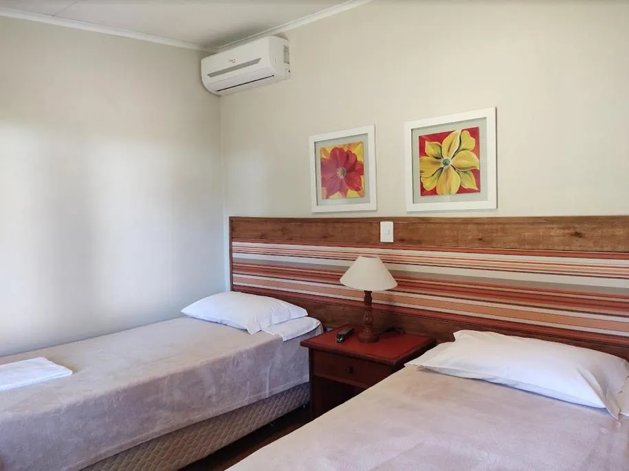 View (from property/room), Bed in Grande Hotel Canela