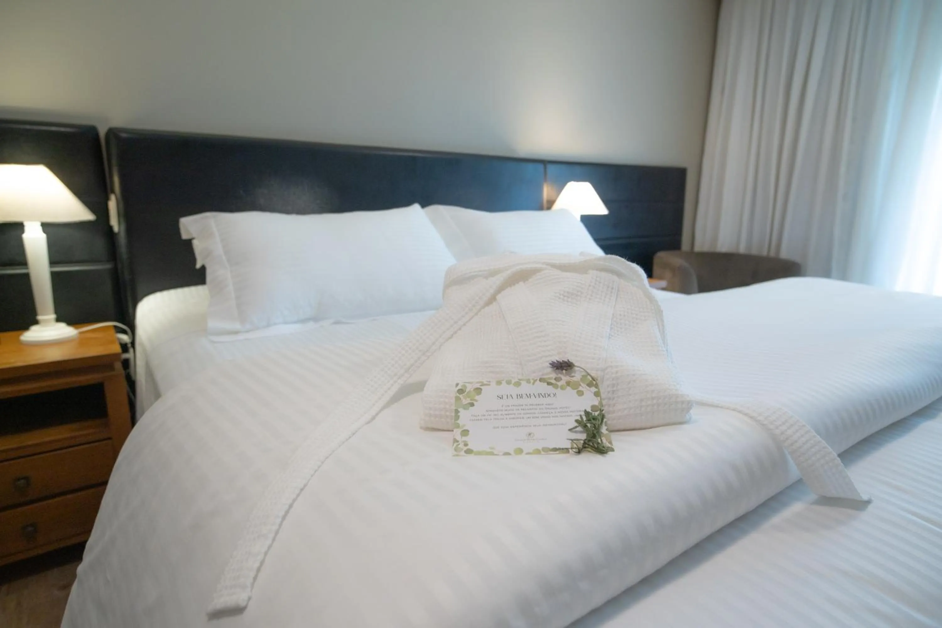 Bed in Grande Hotel Canela