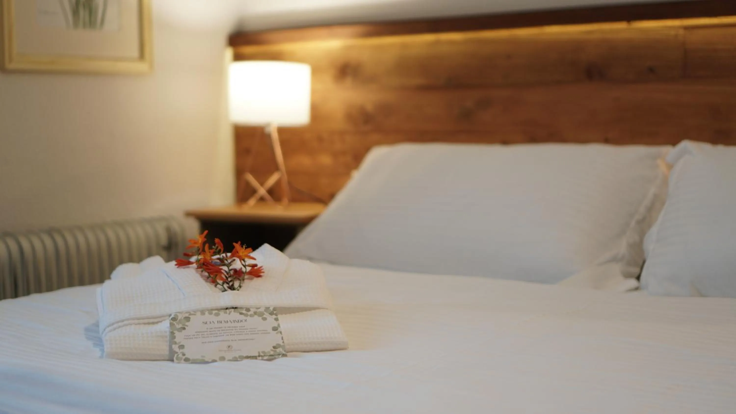 Bed in Grande Hotel Canela