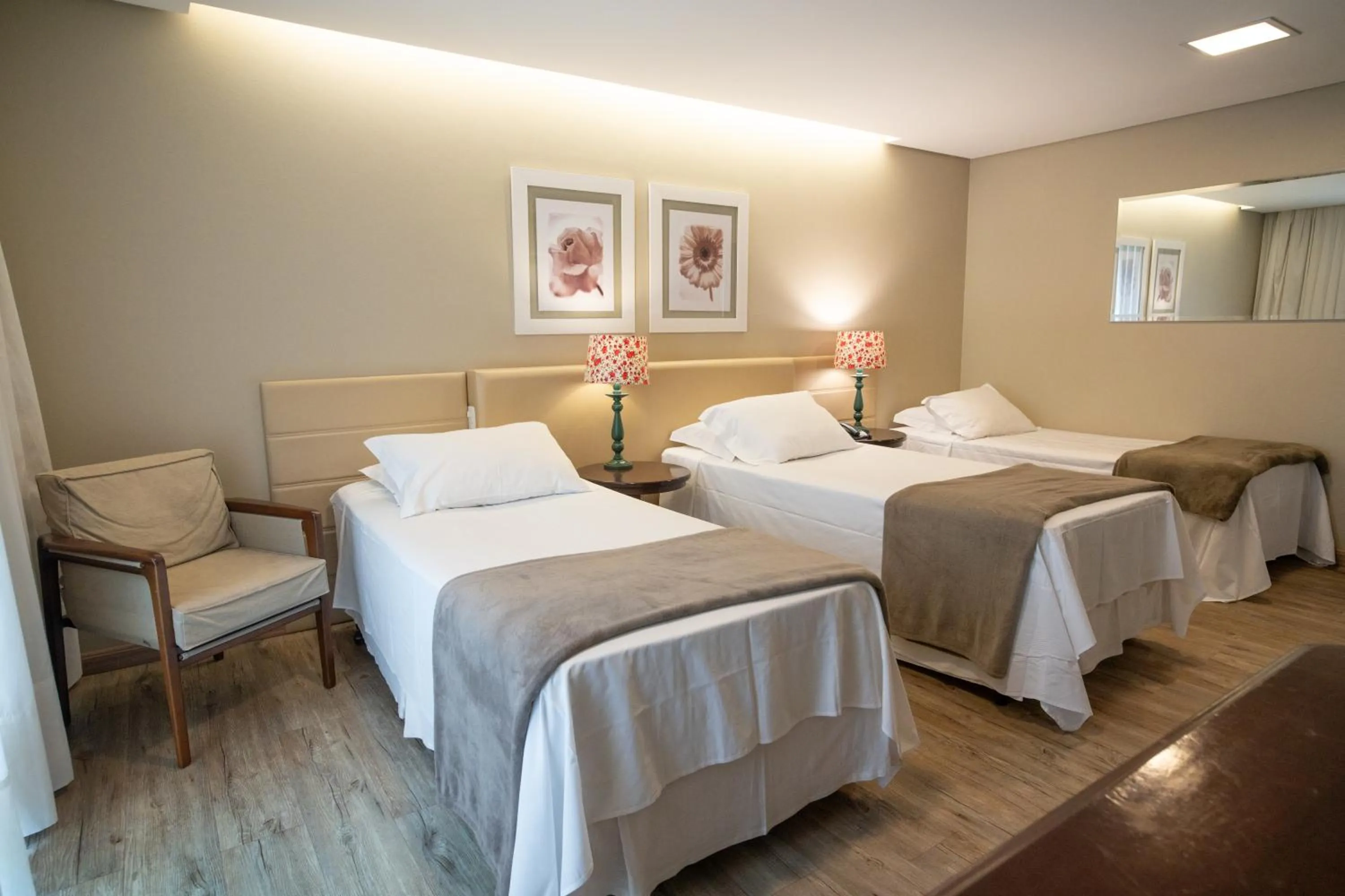 Bed in Grande Hotel Canela