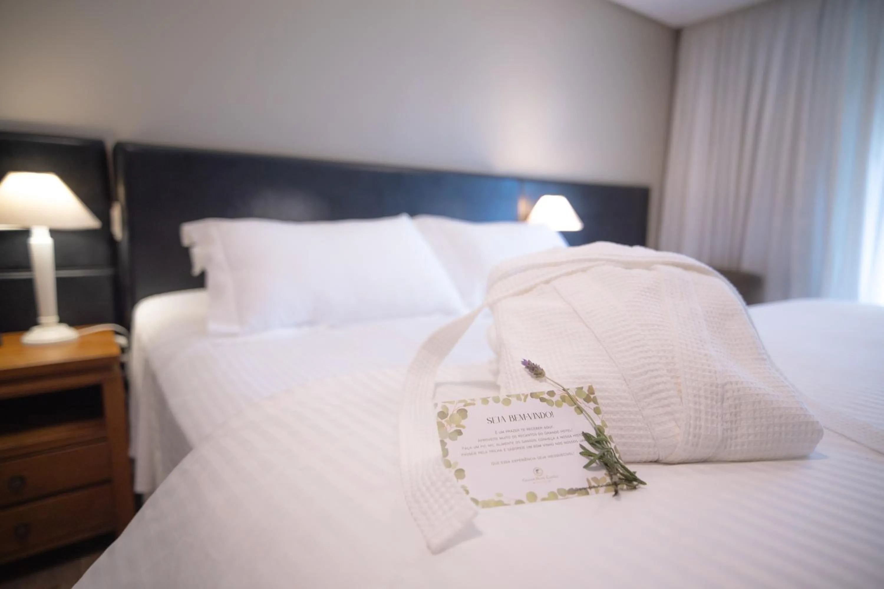 Bed in Grande Hotel Canela