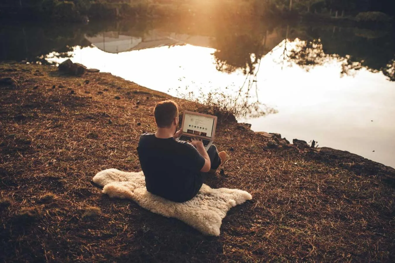 Lake view in Grande Hotel Canela