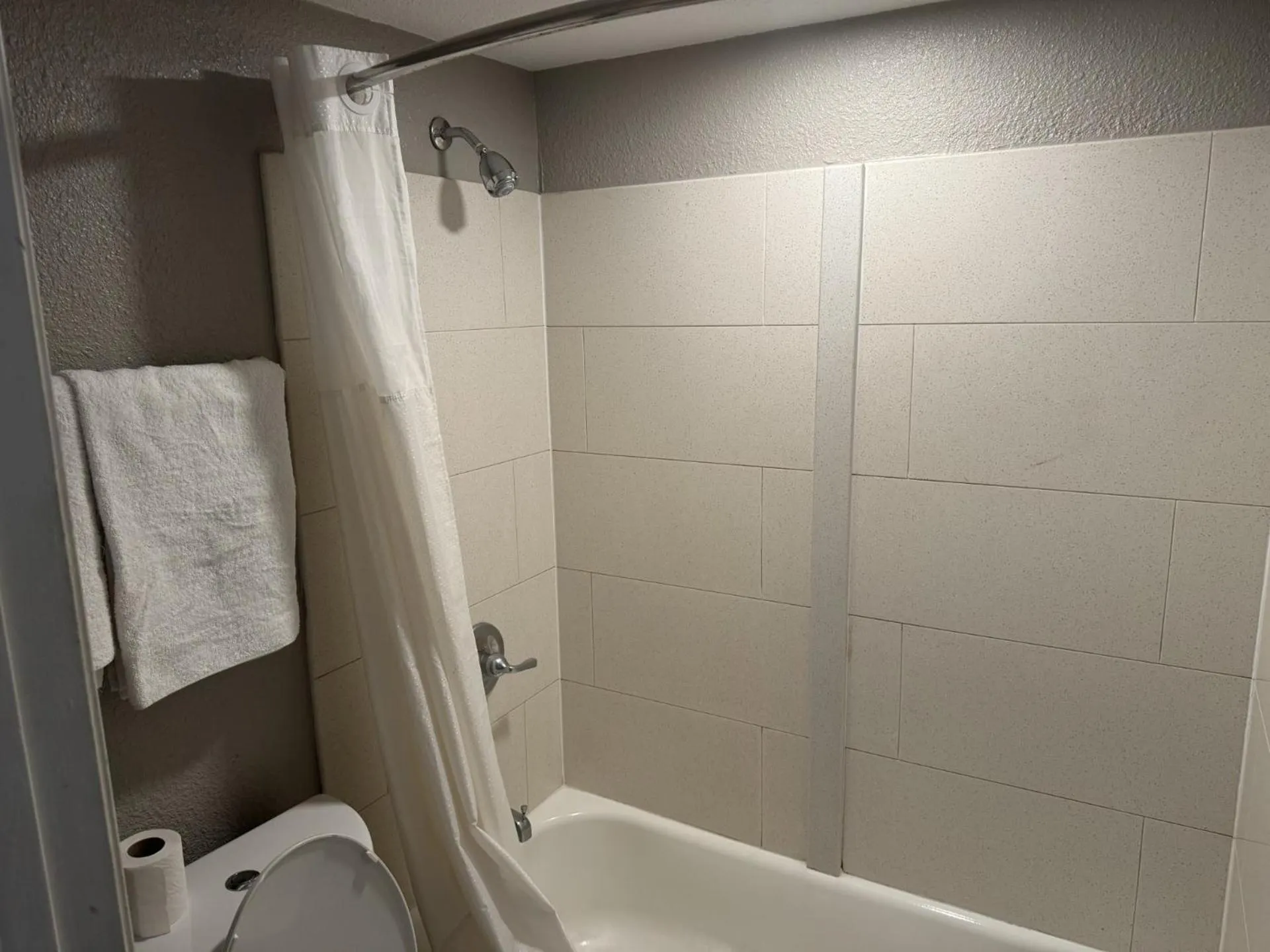 Bathroom in Motel 6-Norfolk, VA