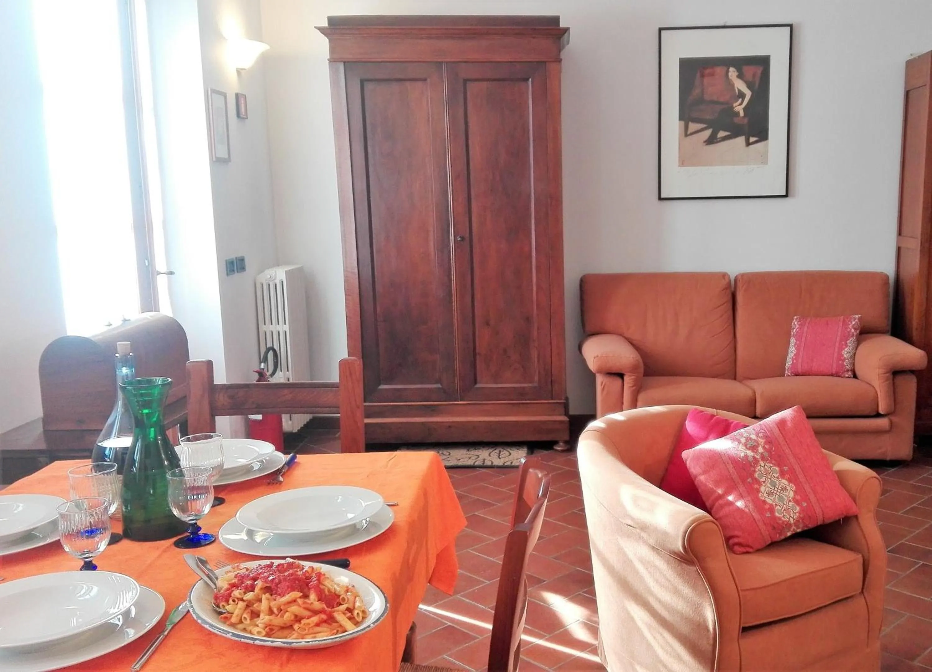 TV and multimedia in Casa Al Chianti B&B