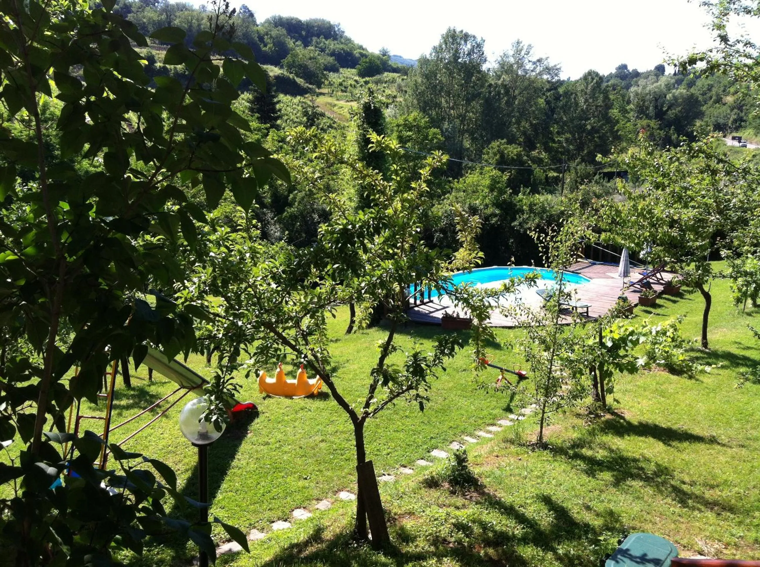 Garden in Casa Al Chianti B&B