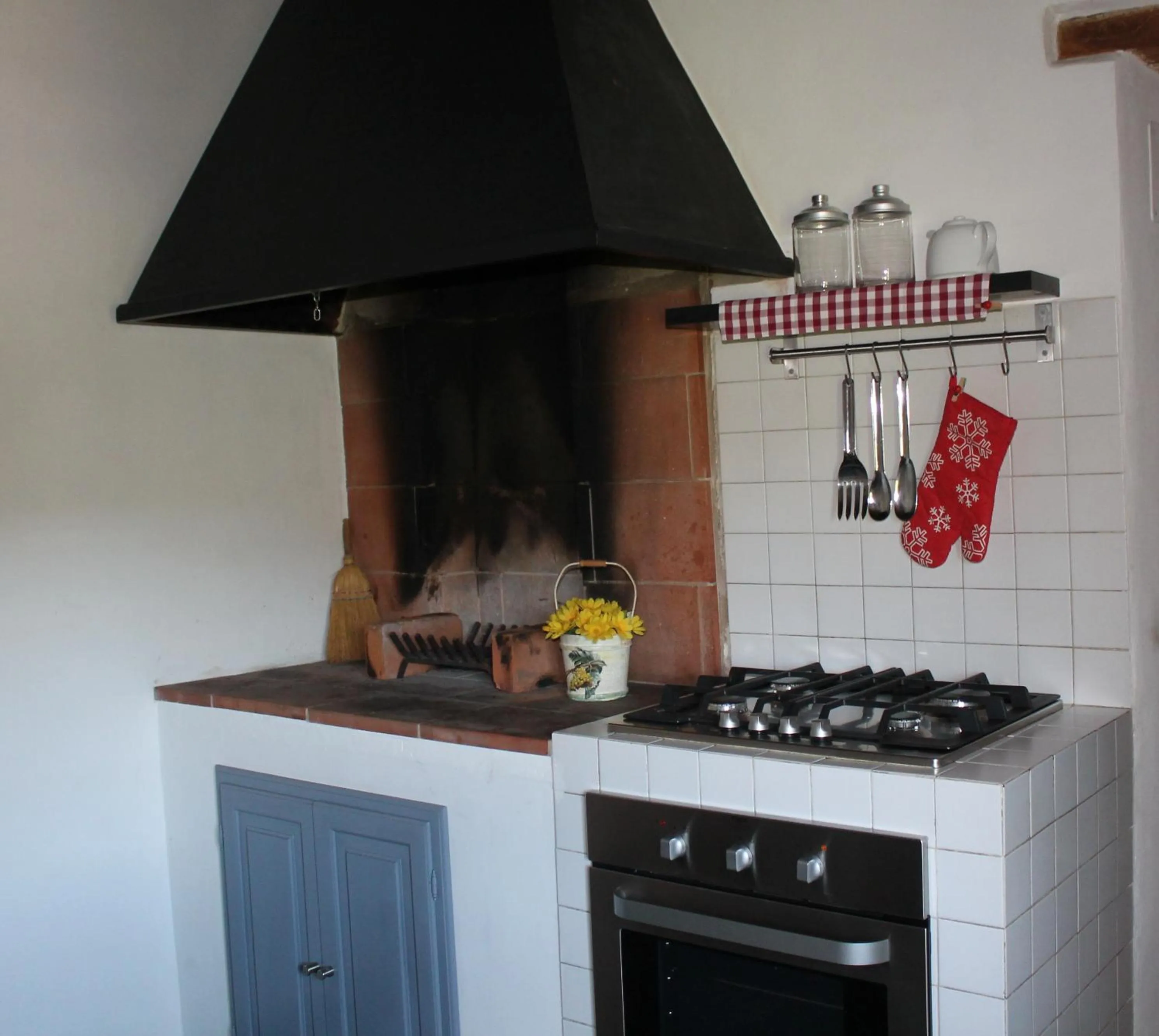 BBQ facilities in Casa Al Chianti B&B