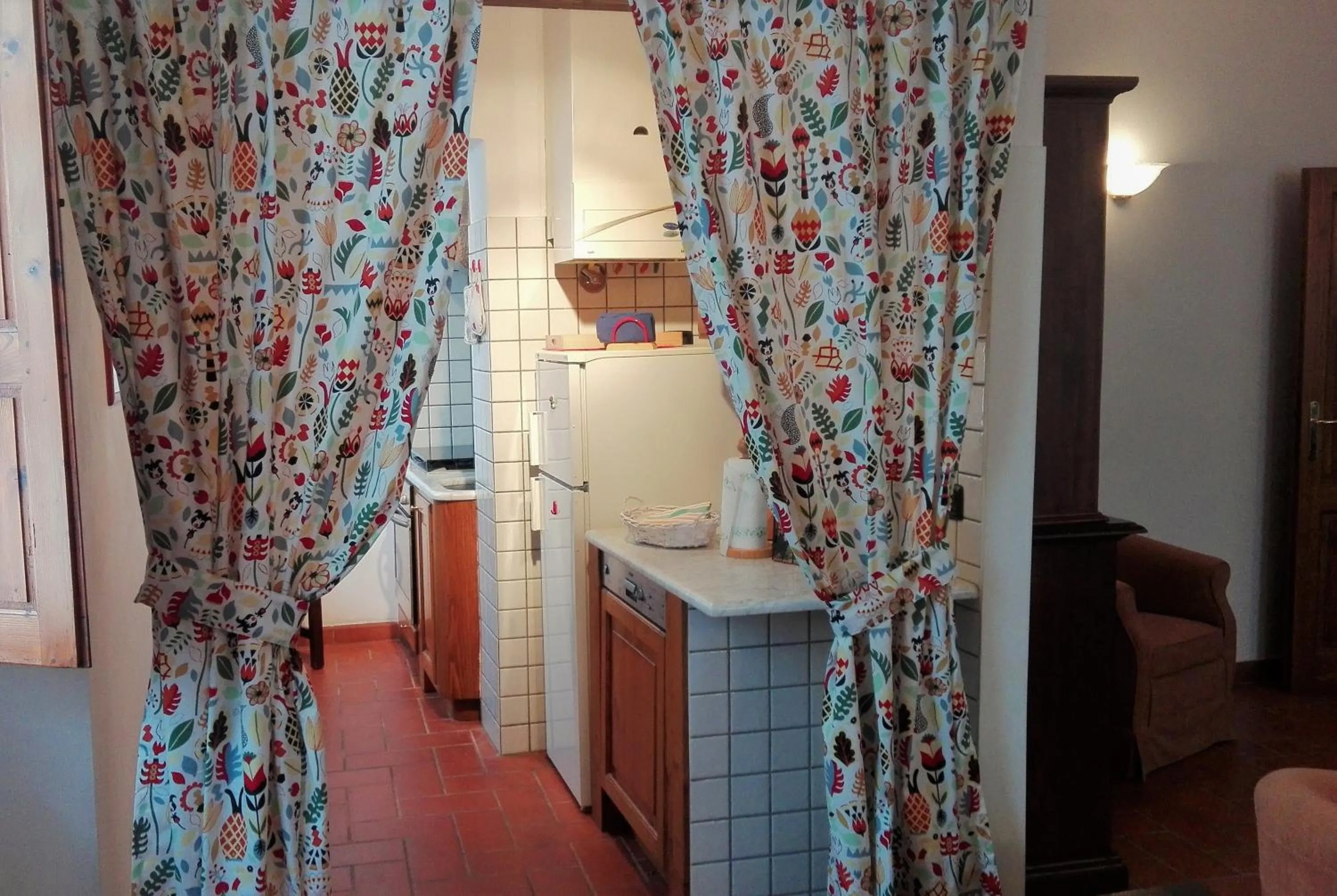 Kitchen or kitchenette in Casa Al Chianti B&B