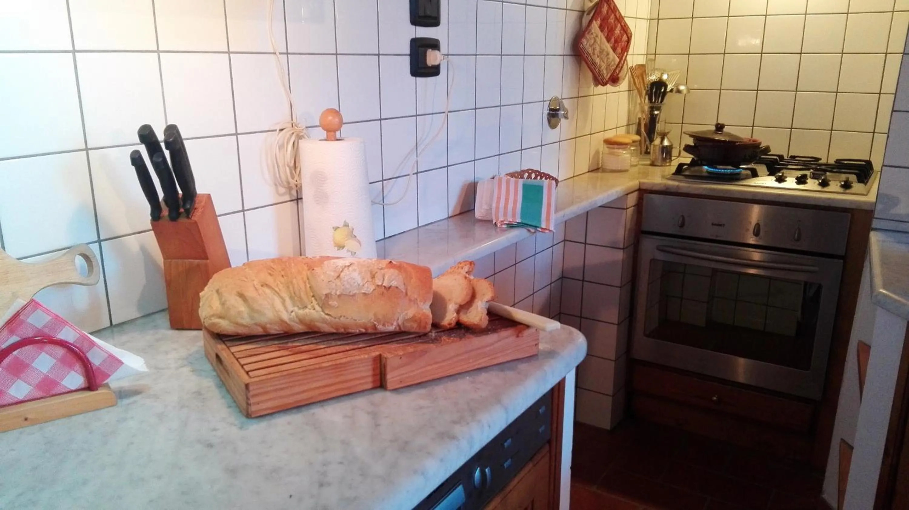 Food close-up in Casa Al Chianti B&B