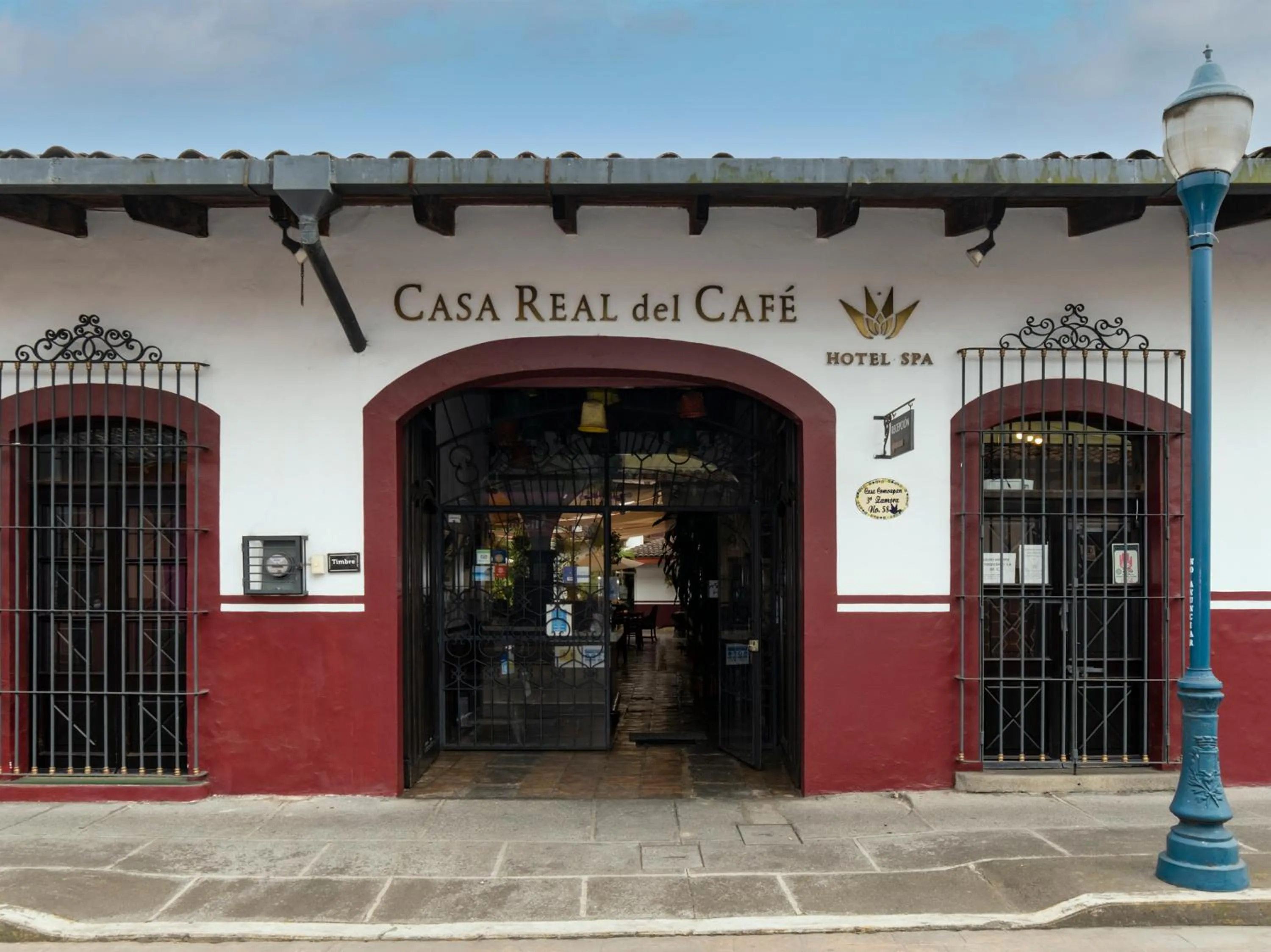 Facade/entrance in Hotel Casa Real Del Café