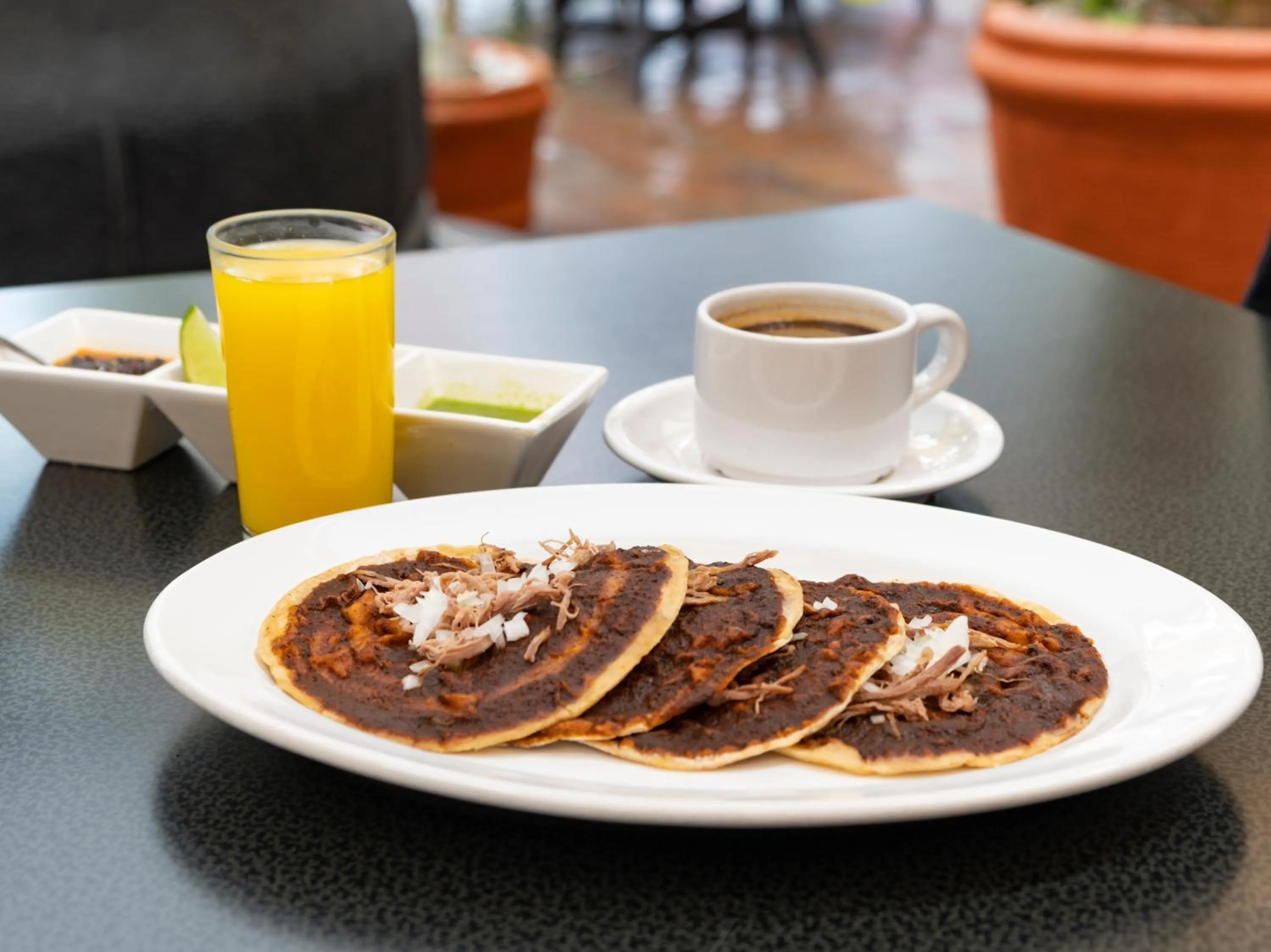 Breakfast in Hotel Casa Real Del Café