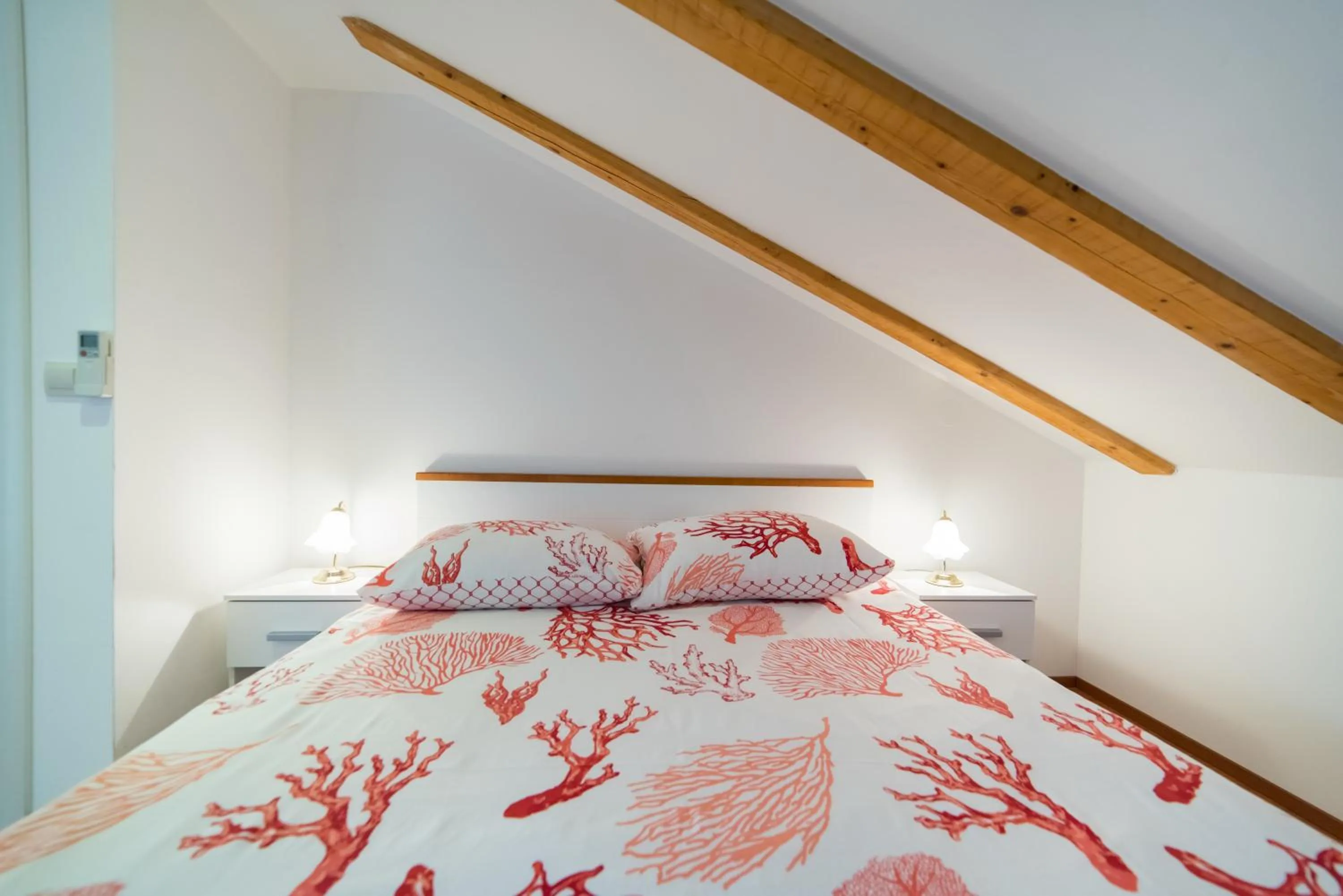 Bedroom, Bed in Rooms Raič