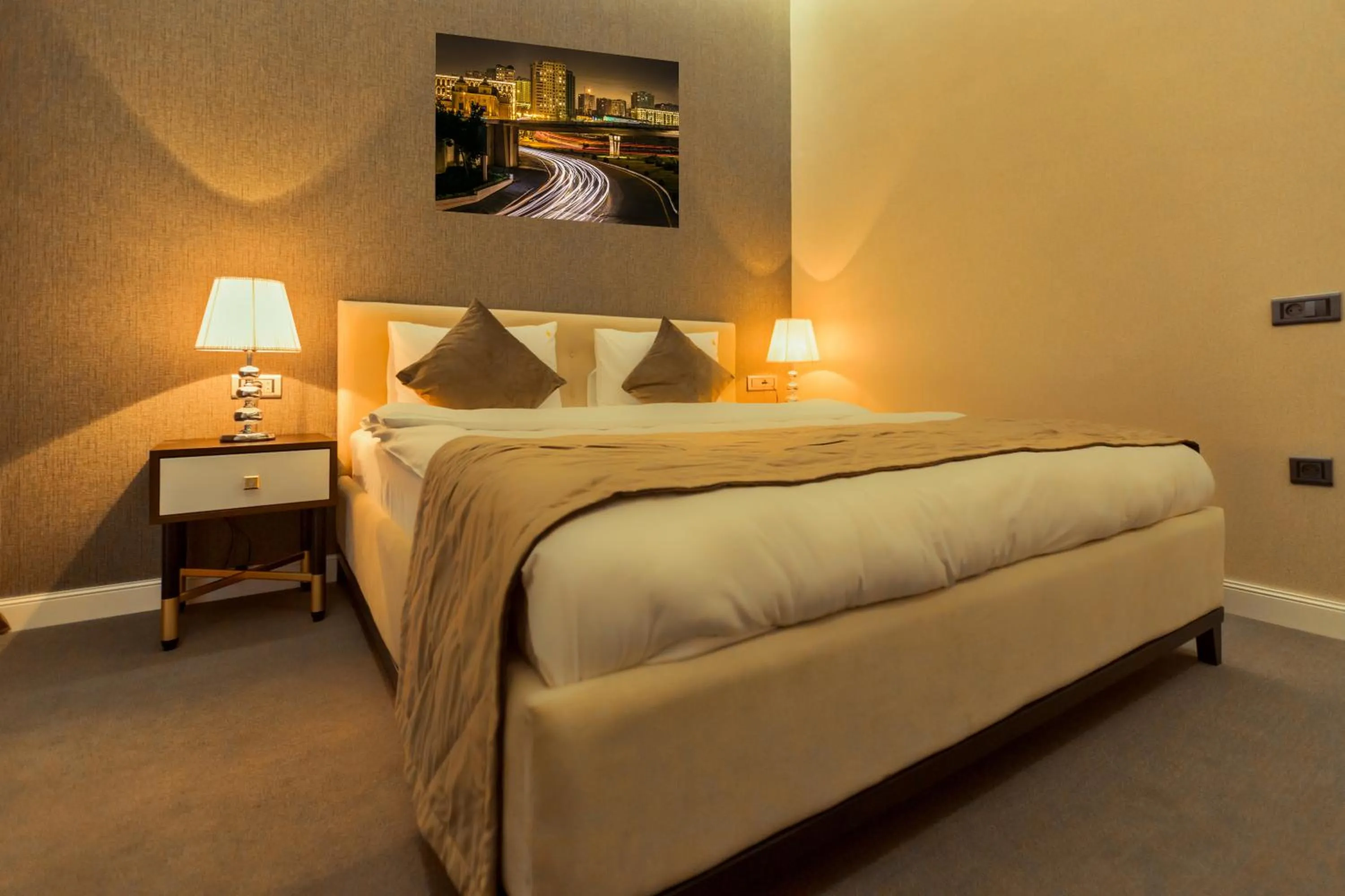 Bedroom in Aksent Hotel